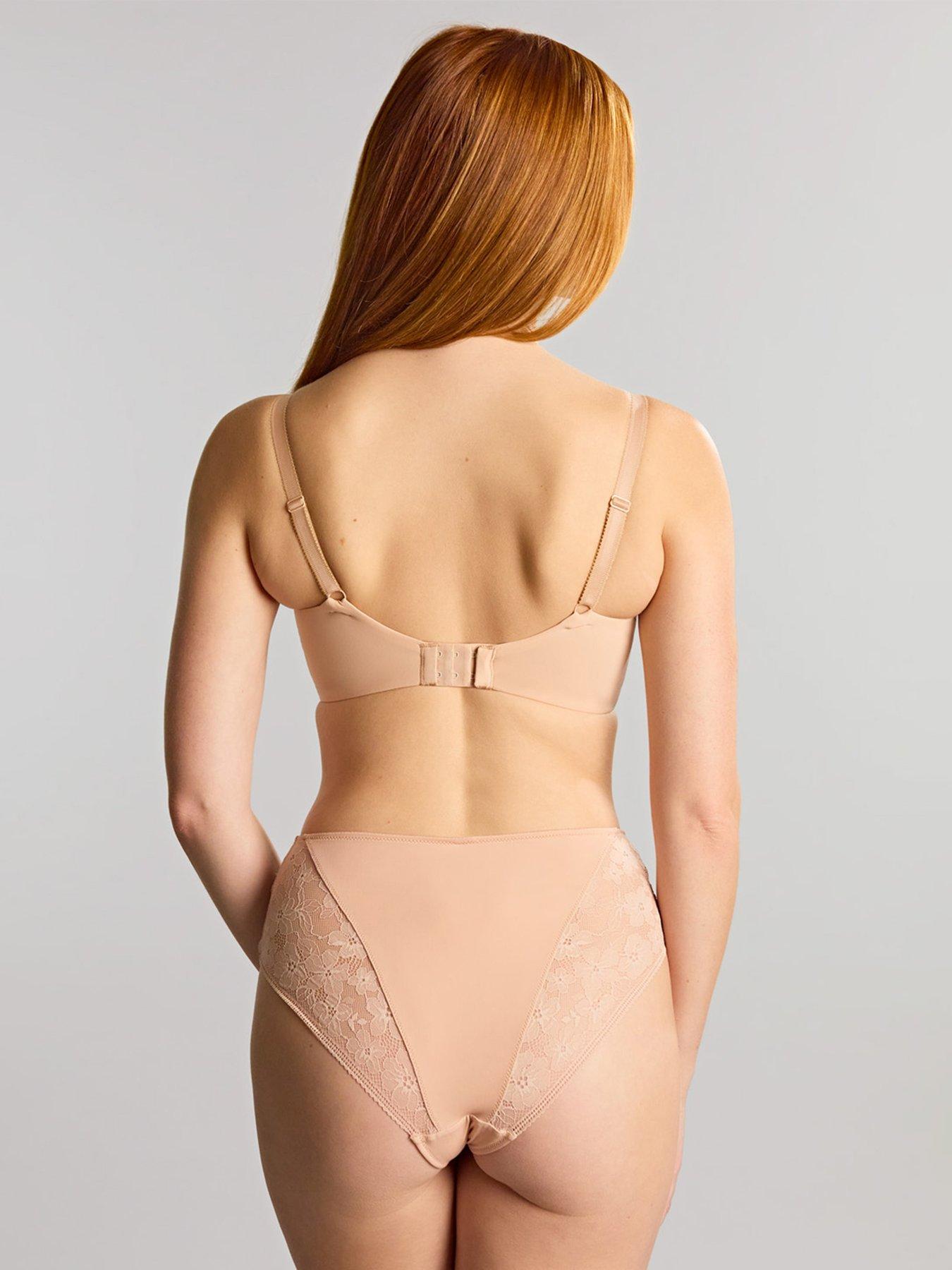 Image 4 of 6 of Panache Celeste Cameo Rose Deep Brief - Cameo Rose