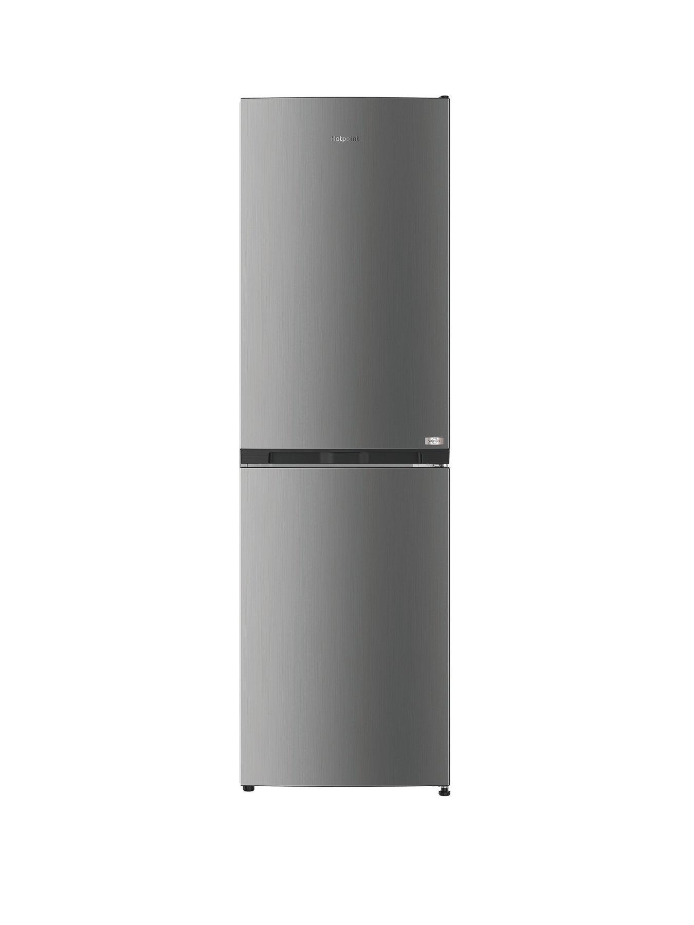 Hotpoint HPKF 3241 XP4UK Total No Frost 60/40 Fridge Freezer with VitalCare - Brushed Steel