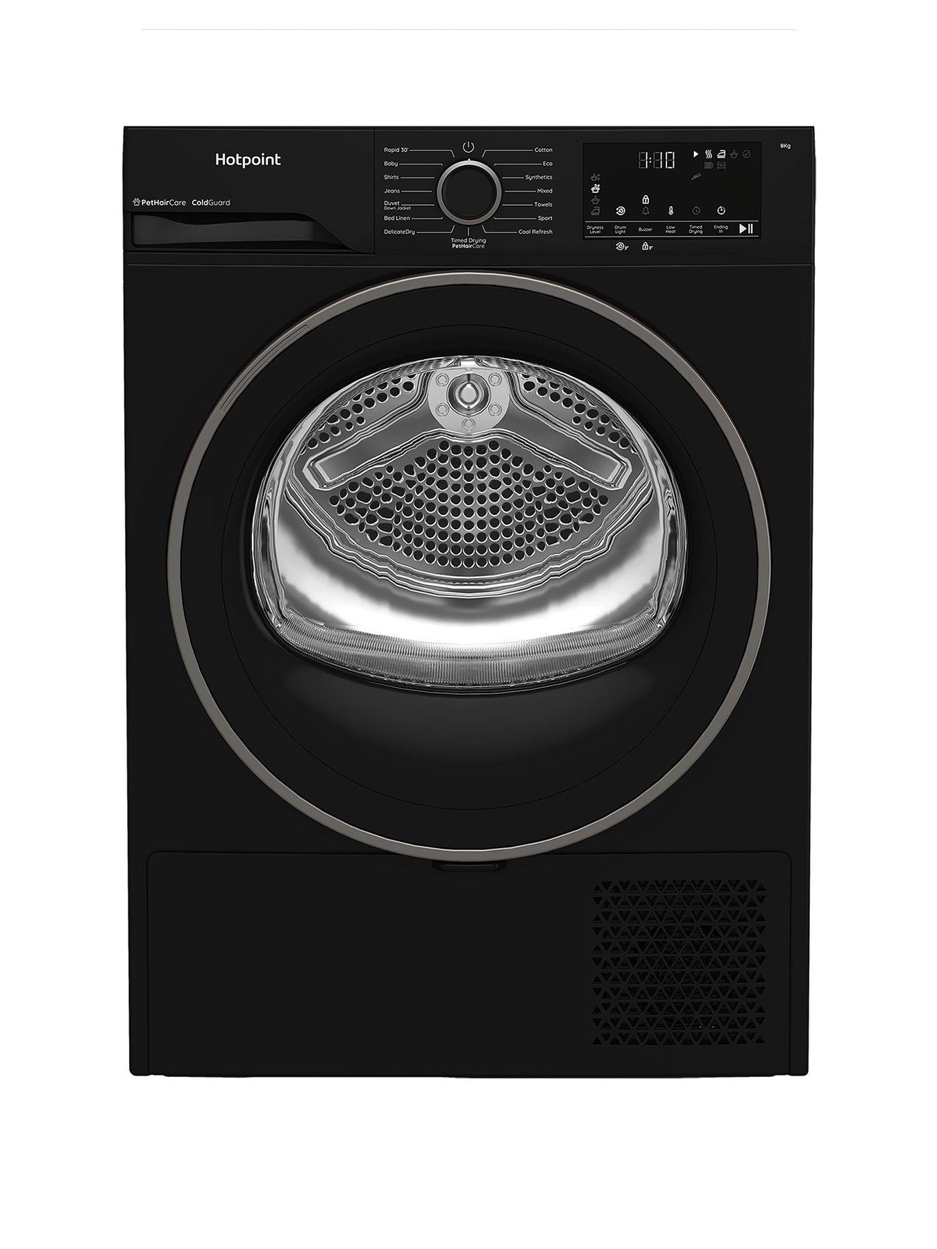 Hotpoint Black 8Kg Heat Pump Tumble Dryer With Coldguard - Image 3