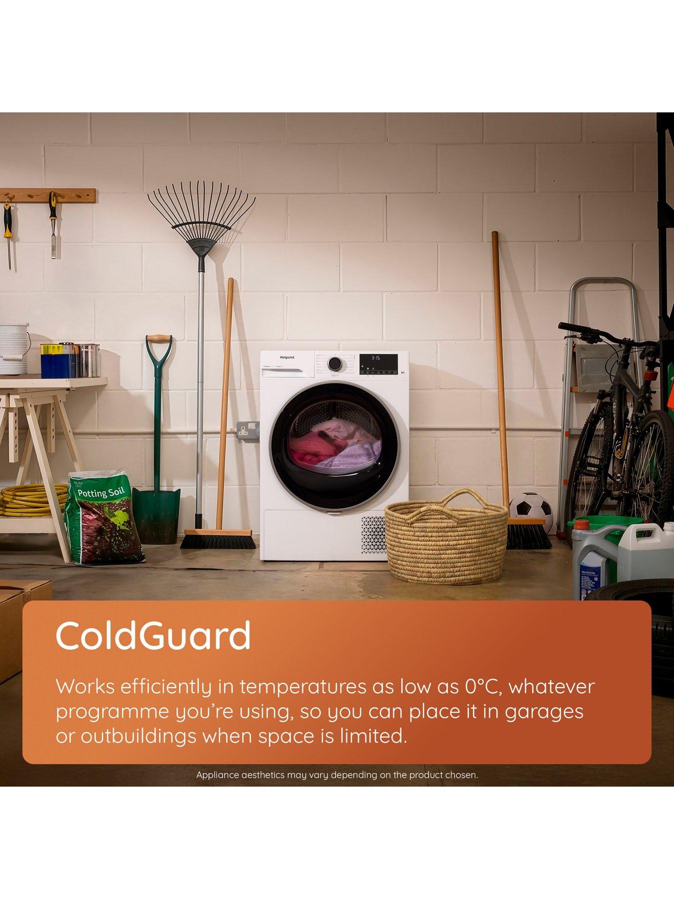 Image 7 of 7 of Hotpoint CHSD83MWWUK 8kg Heat Pump Tumble Dryer with ColdGaurd - White