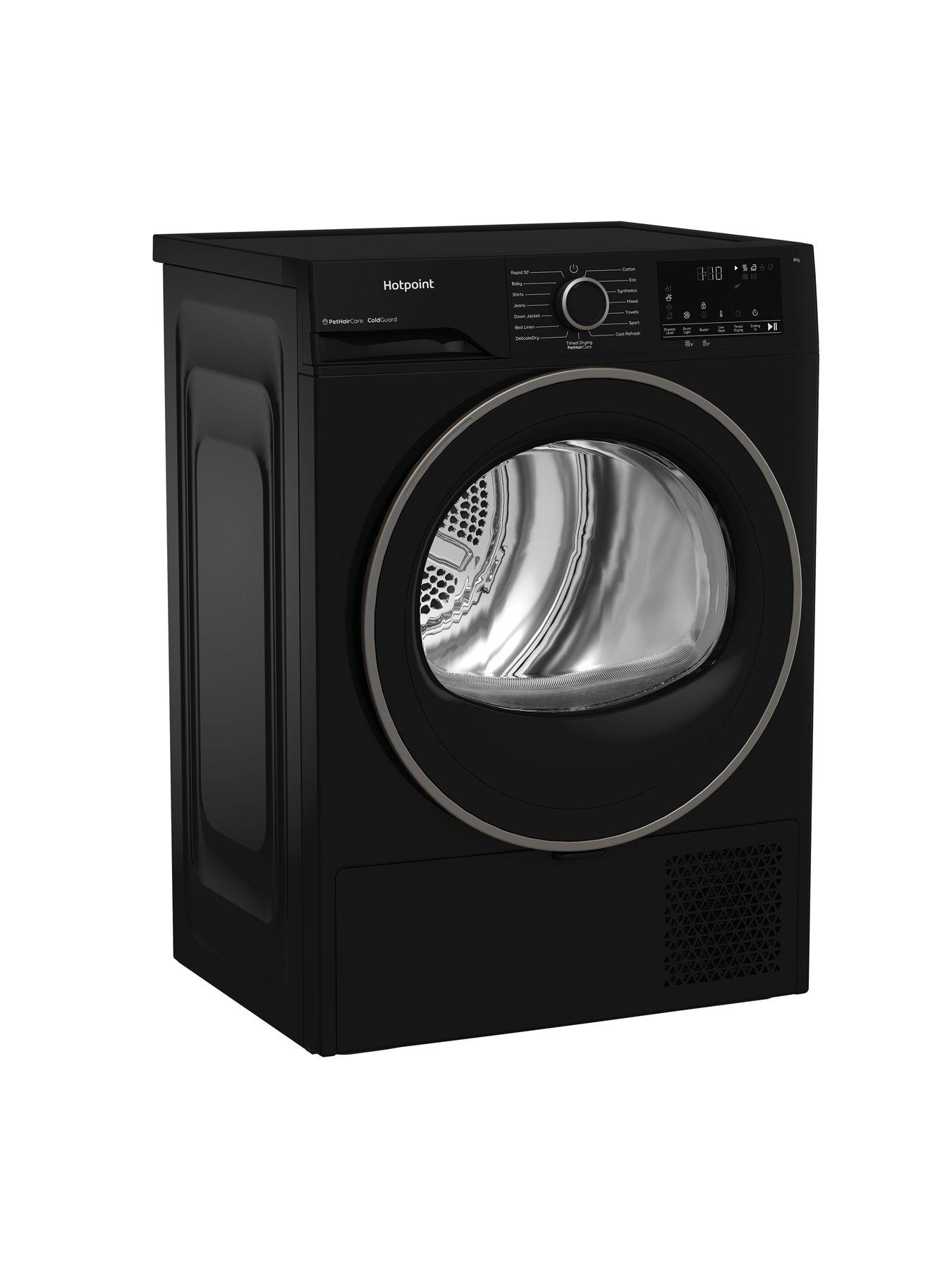 Image 2 of 7 of Hotpoint CHSD83MBBUK 8kg Heat Pump Tumble Dryer with ColdGaurd - Black