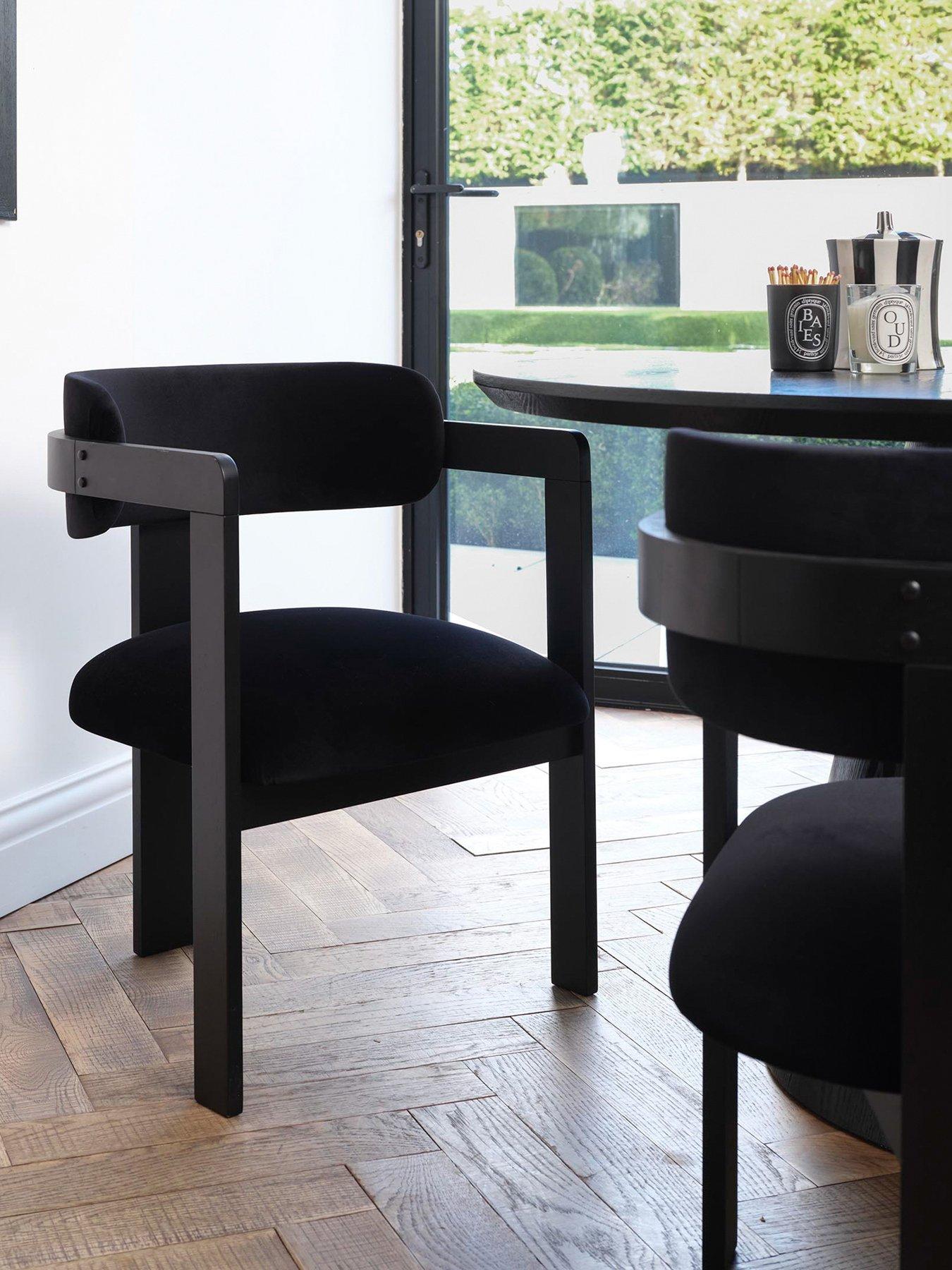OTI Mai Black  &  Black Dining Chair