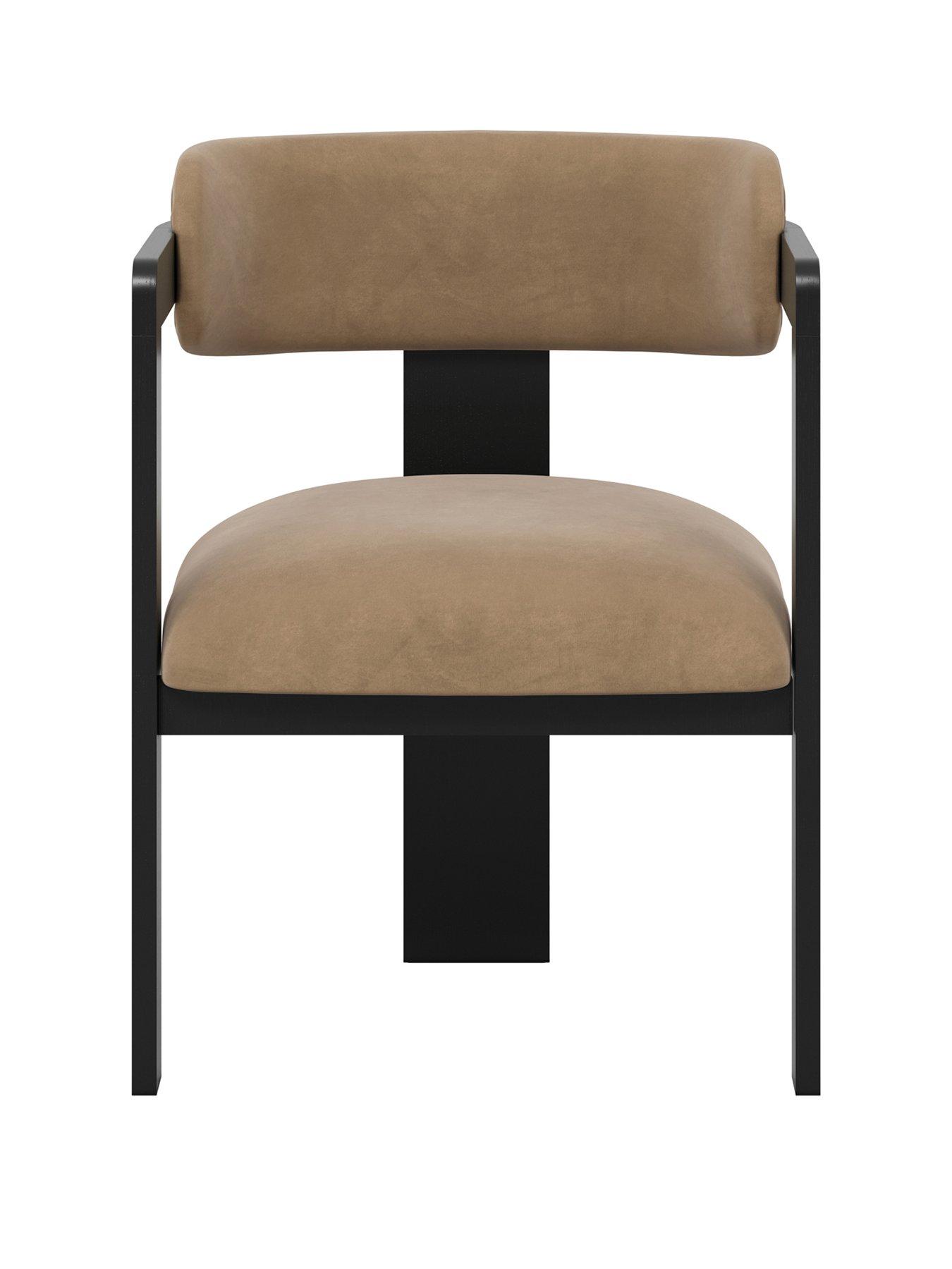 Image 2 of 7 of OTI Mai Mole &amp; Black Dining Chair