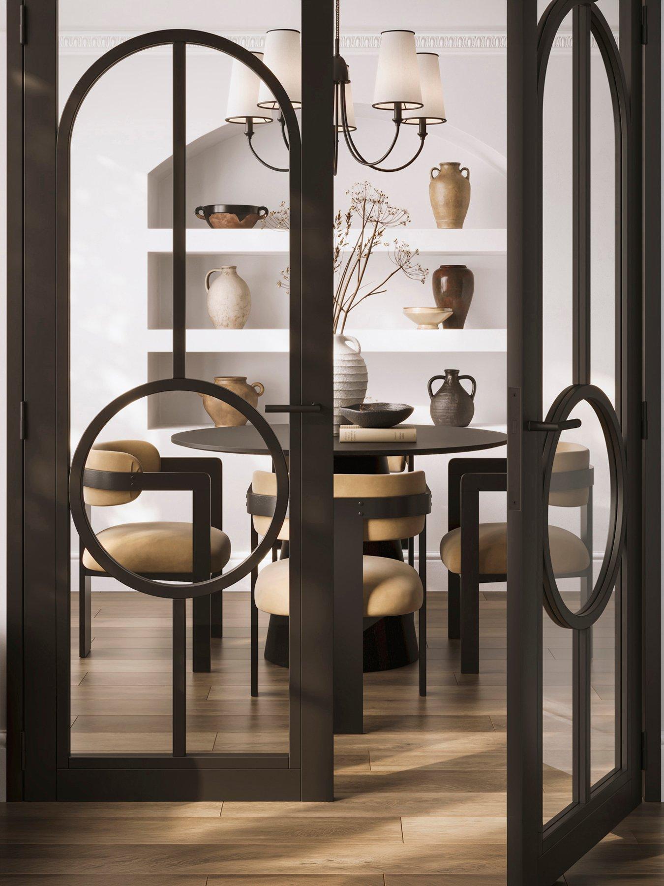 Image 7 of 7 of OTI Mai Mole &amp; Black Dining Chair