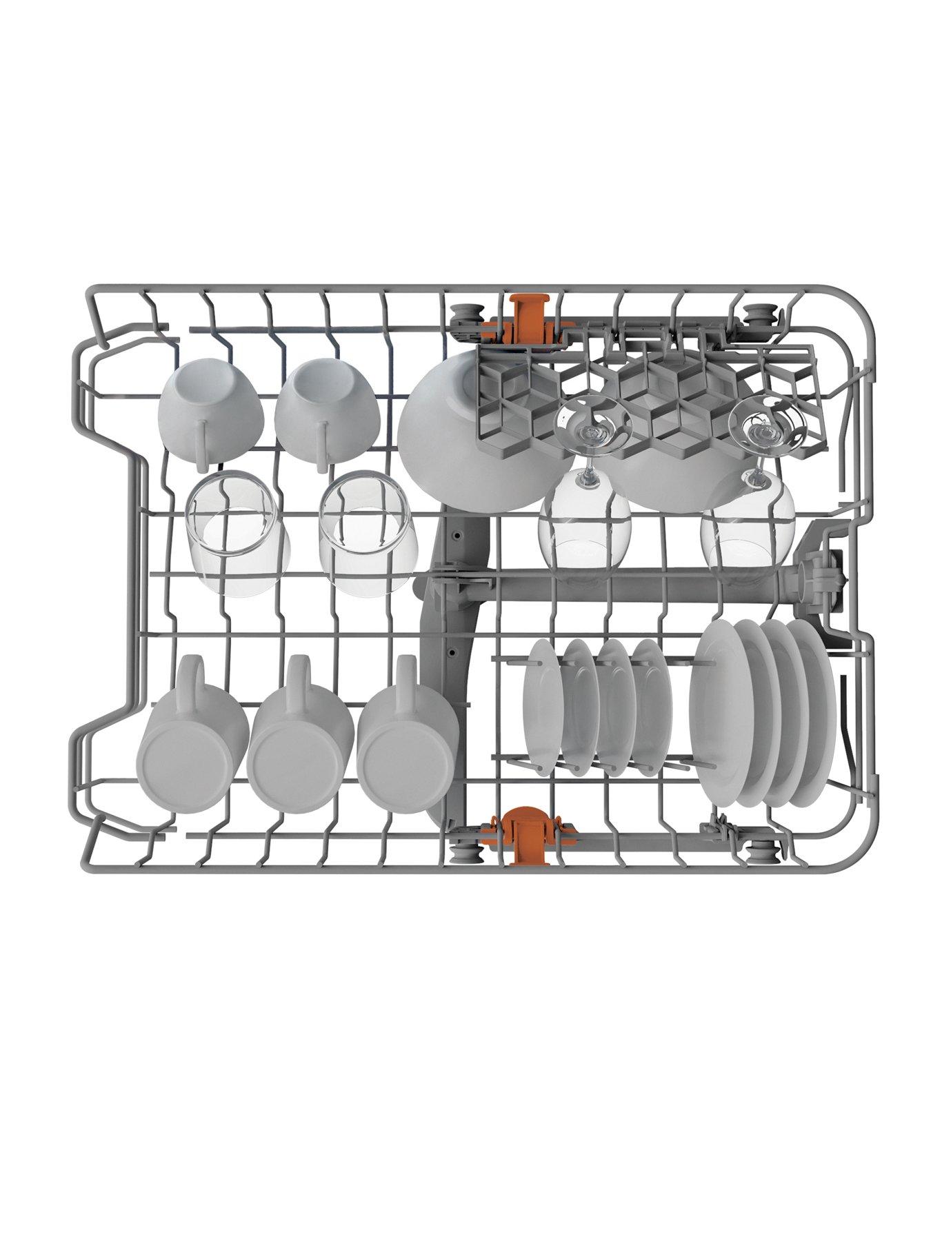 Image 5 of 7 of Hotpoint HP2FD10CS90WUK Freestanding Slimline Dishwasher - White