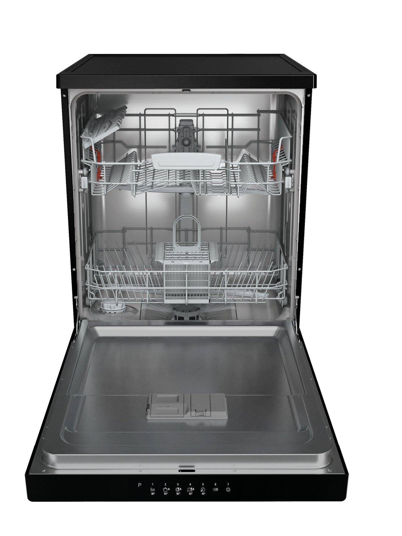 Image 2 of 5 of Hotpoint HP2FFC14BN6BUK Freestanding Full Size Dishwasher with ActiveDry - Black