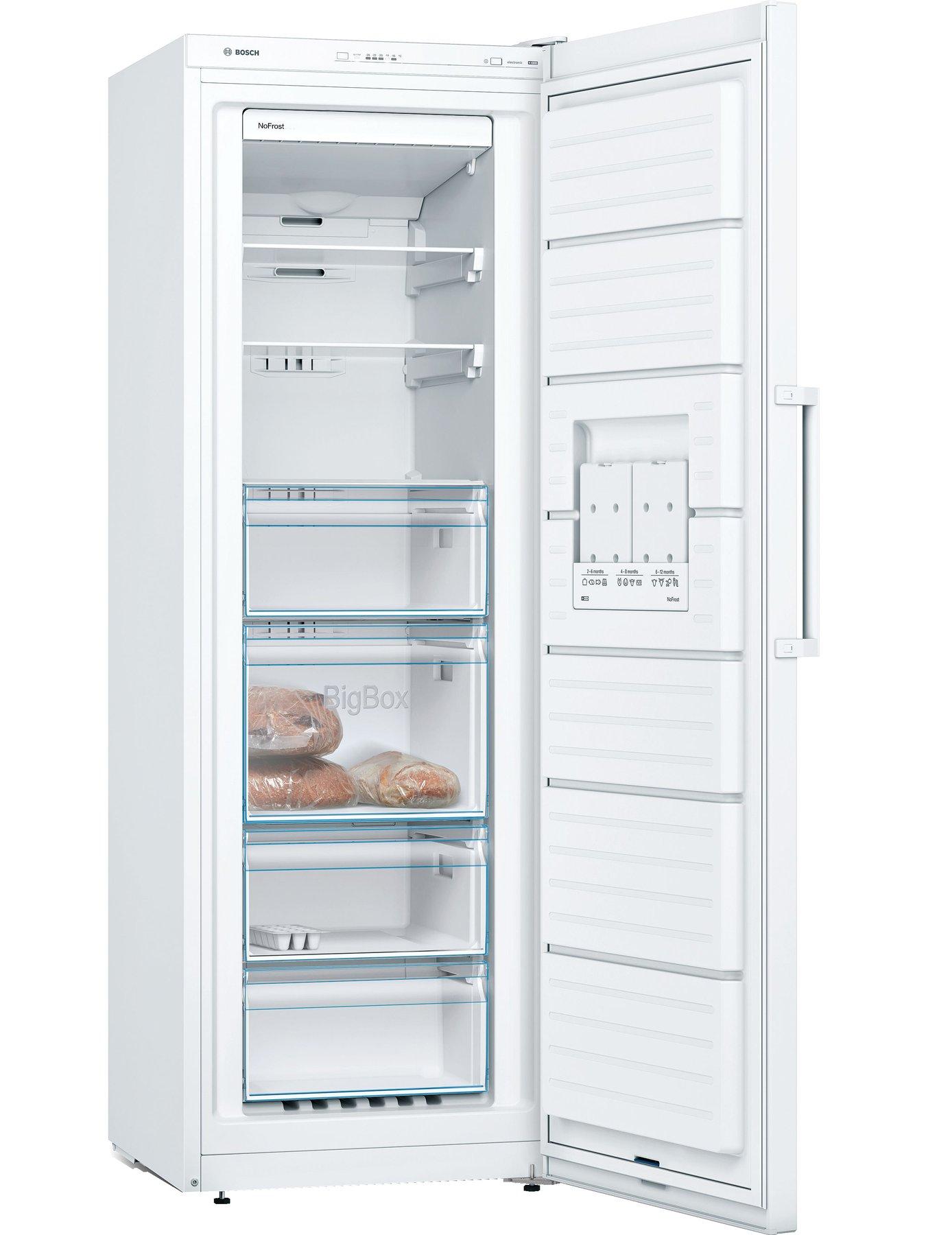 Image 3 of 6 of Bosch GSN33VWEPG Series 4, Freezer with No Frost, Big Box drawer and Multi Airflow System in White