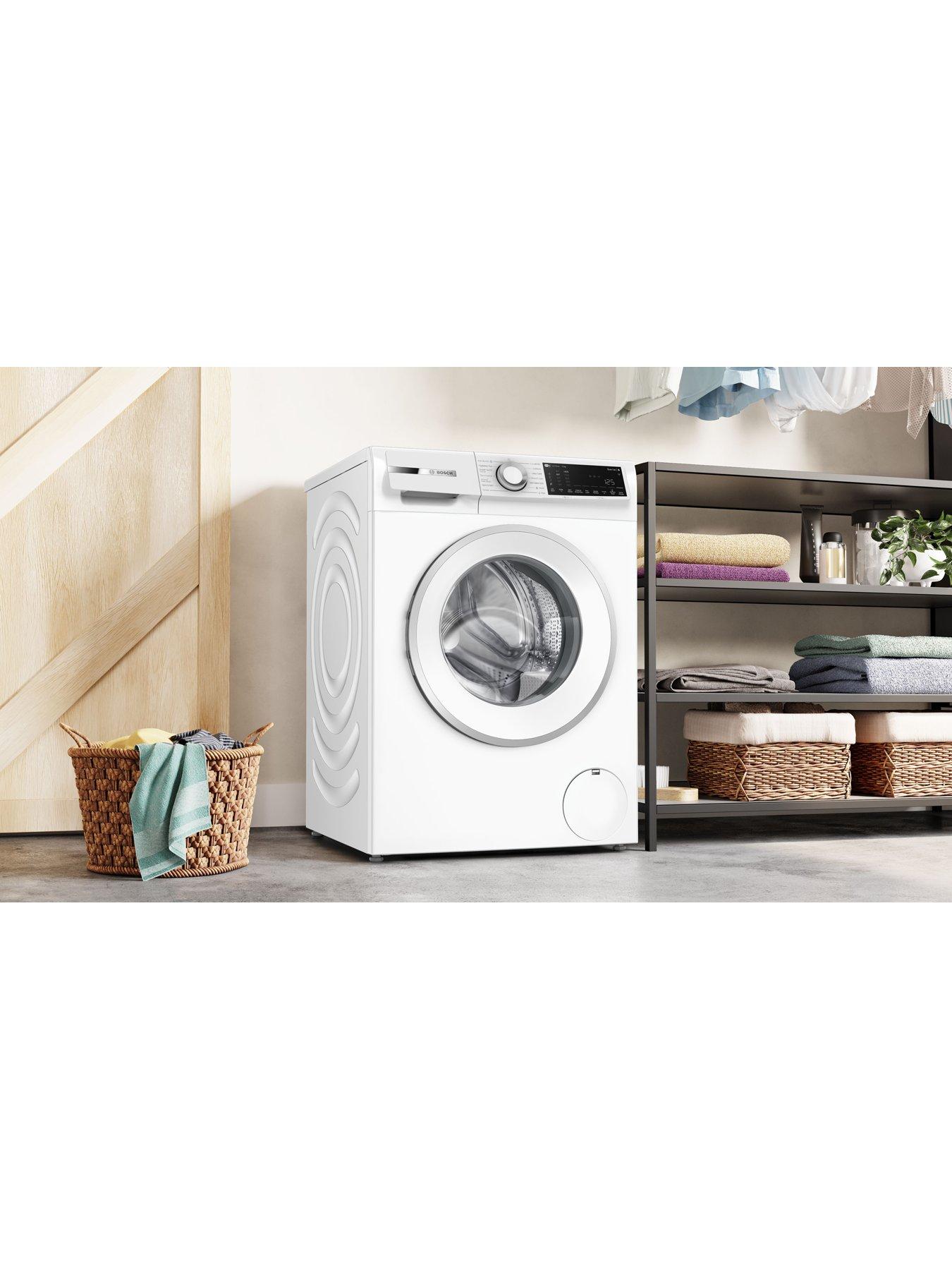 Image 2 of 7 of Bosch WGJ25400GB Series 6, Washing machine, 10 kg, rpm 1400 rpm A Rated, Iron Assist and Super Quick 30 in White