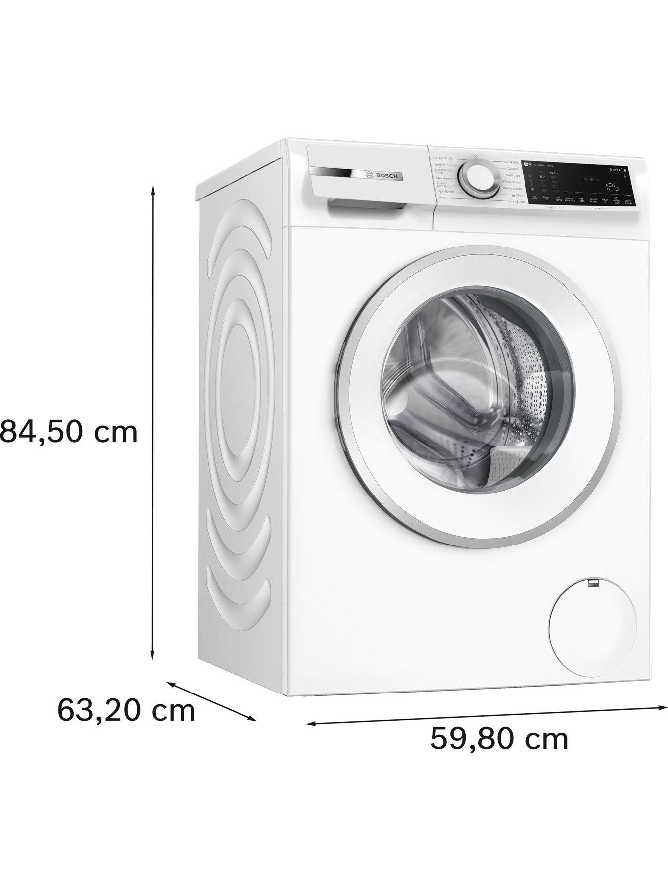 Image 7 of 7 of Bosch WGJ25400GB Series 6, Washing machine, 10 kg, rpm 1400 rpm A Rated, Iron Assist and Super Quick 30 in White