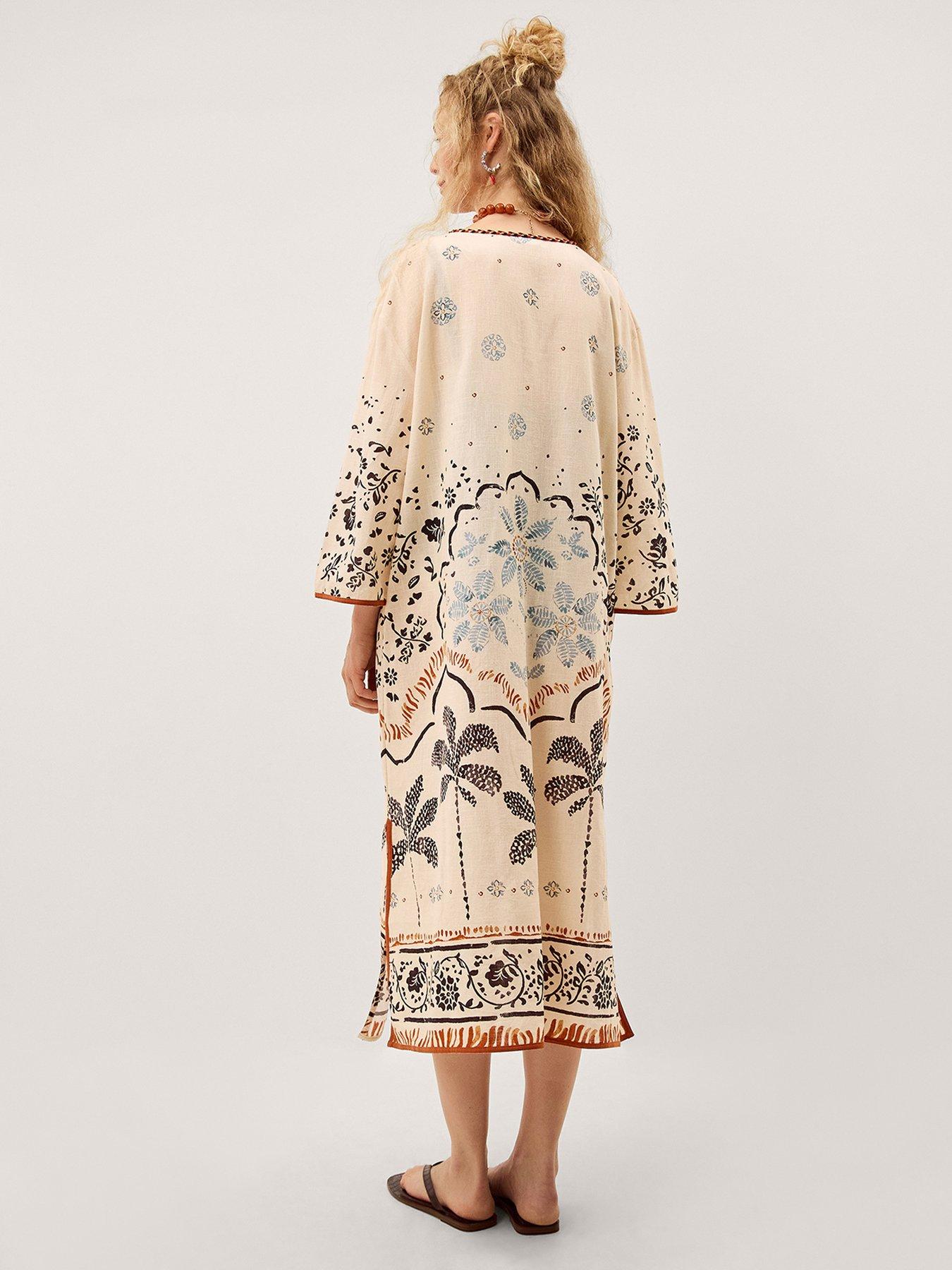 Image 2 of 5 of Monsoon Aleah Printed Kaftan