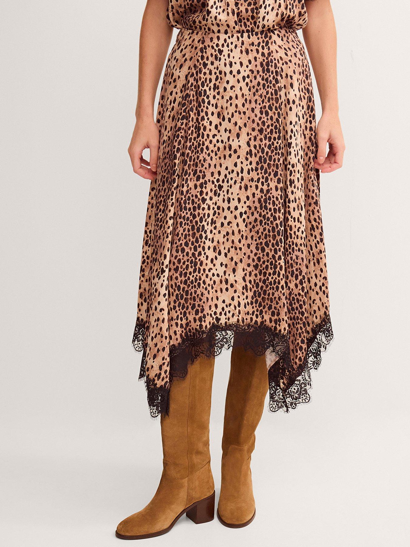 Monsoon Babette Print Skirt