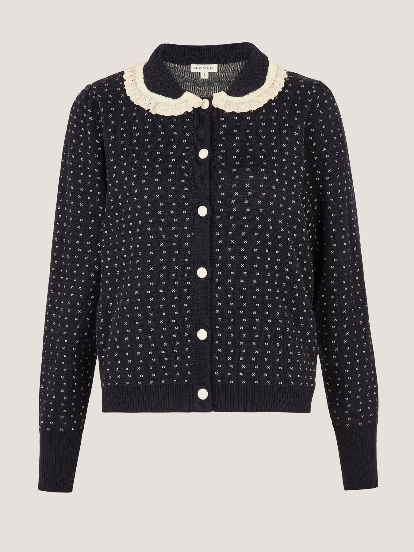 Monsoon Camila Collar Cardi