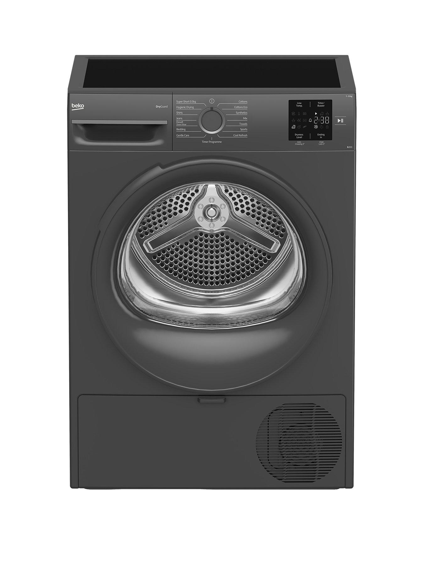 Beko 8Kg Heat Pump Tumble Dryer Anthracite  7188243730 - Image 4