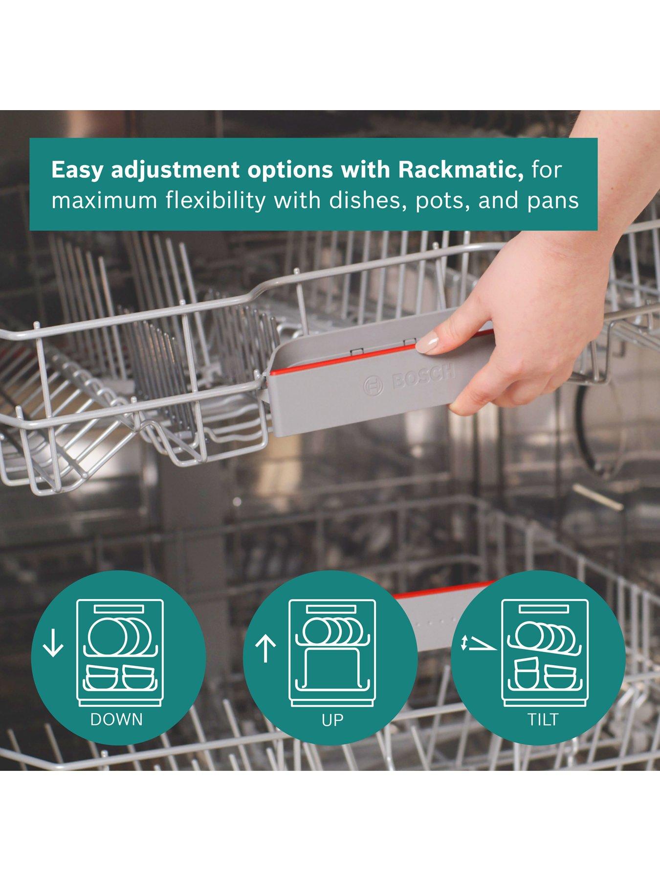 Image 4 of 7 of Bosch Series 4, Fully-integrated Dishwasher 60 cm with Variable hinge, Extra Dry and Rackmatic