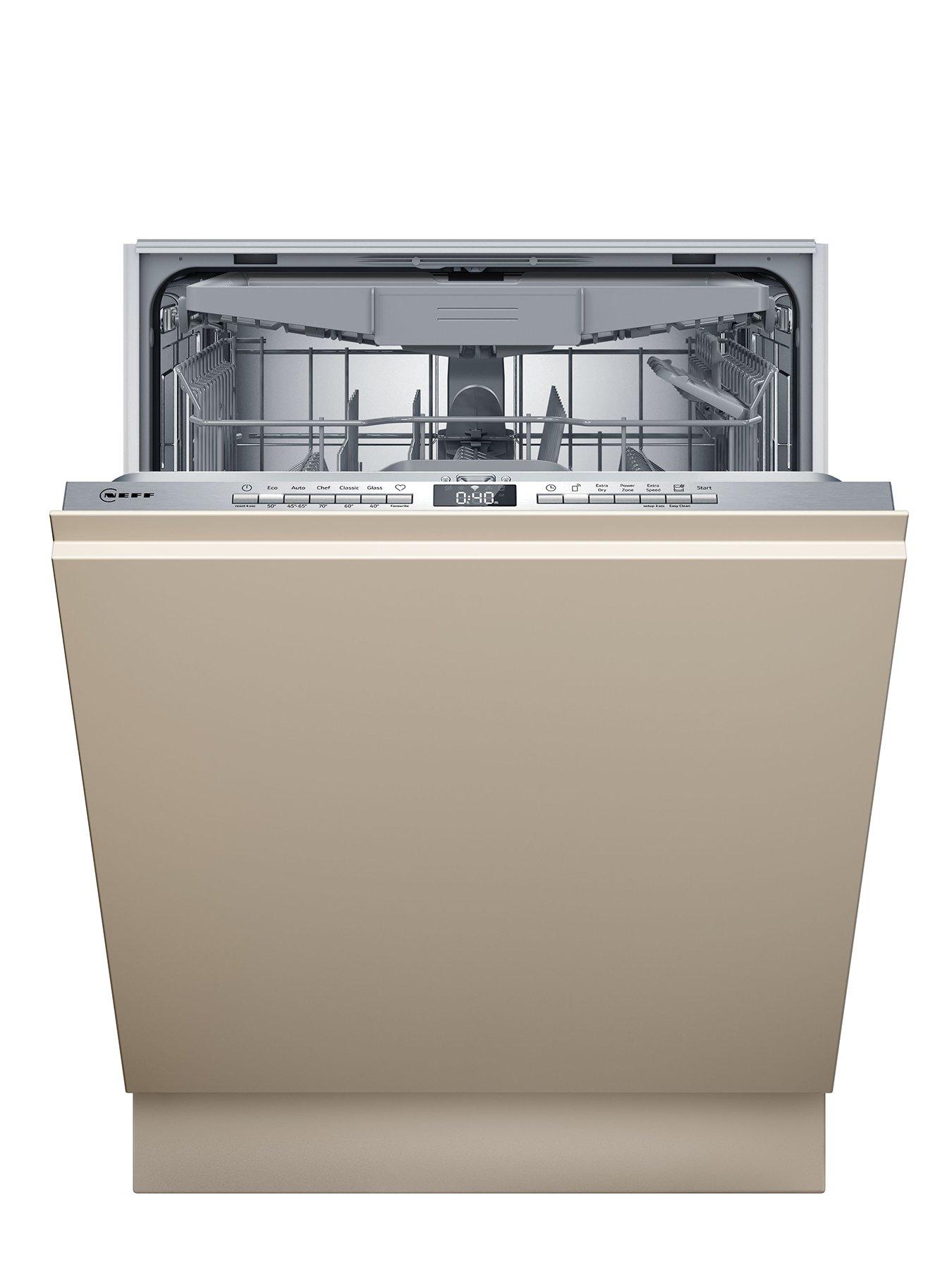 Neff N50 Fully Integrated Dishwasher - 60cm Wide, Info Light, Vario Hinge and Chef 70°C