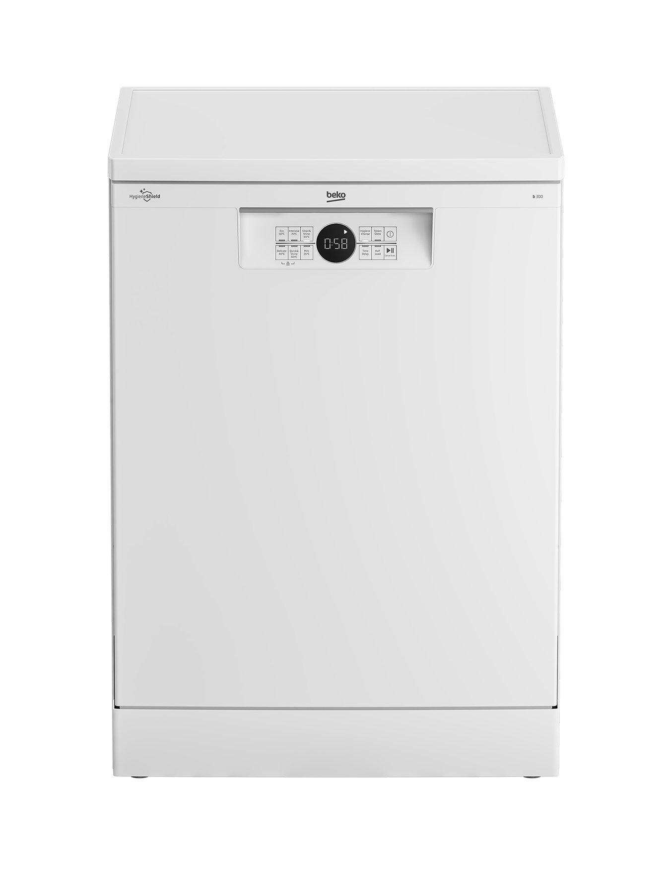 Beko Bdfn26431W Freestanding Full Size Dishwasher With Hygieneintense - White