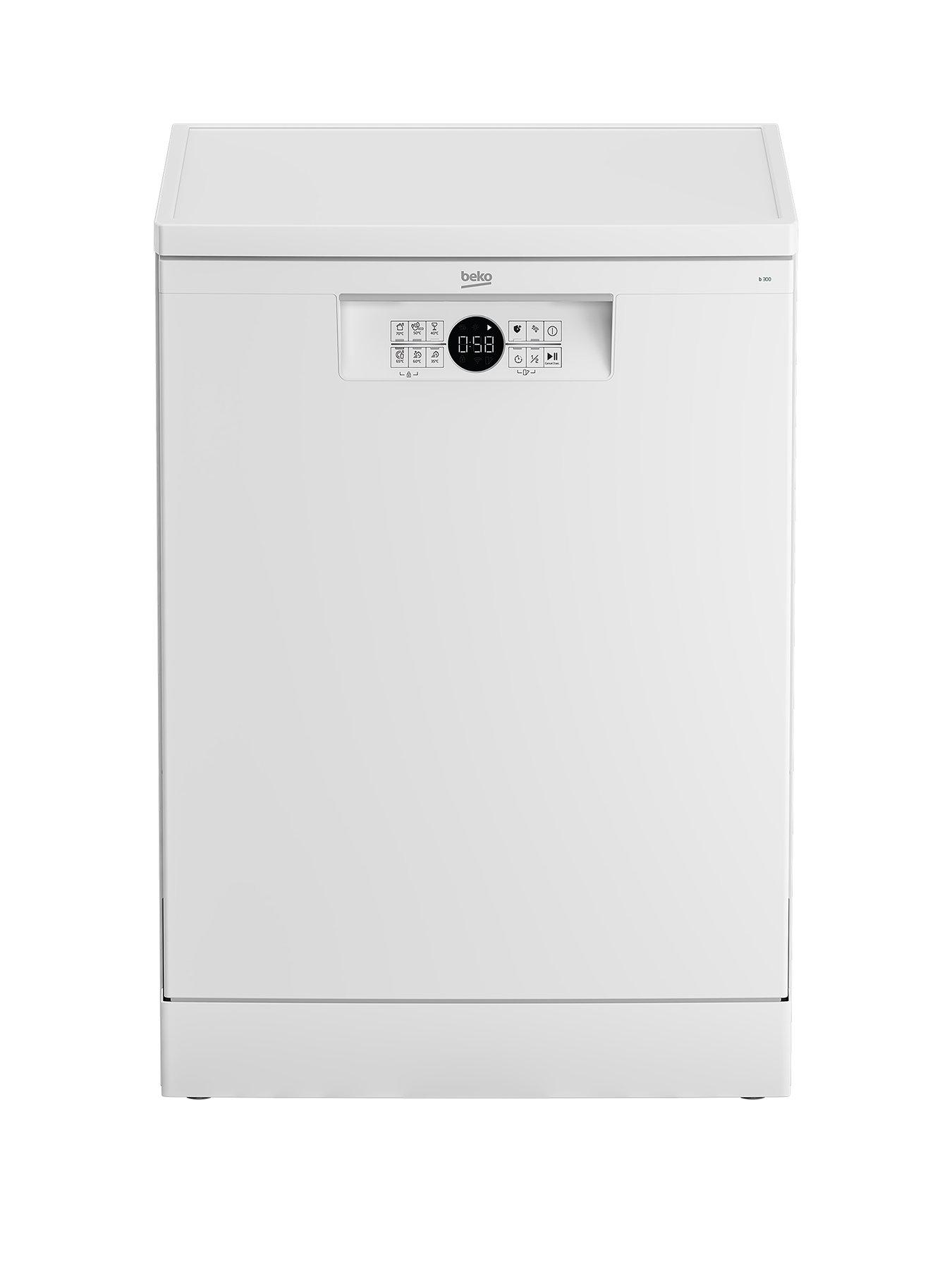 Beko Bdfn26540W Freestanding Full Size Dishwasher With Hygieneintense - White