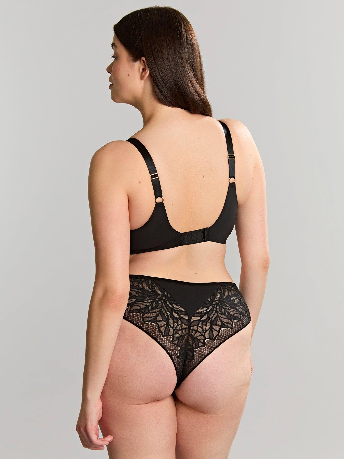 Image 2 of 6 of Sculptresse by Panache Sculptresse Sophia Black Brazilian Brief - Black