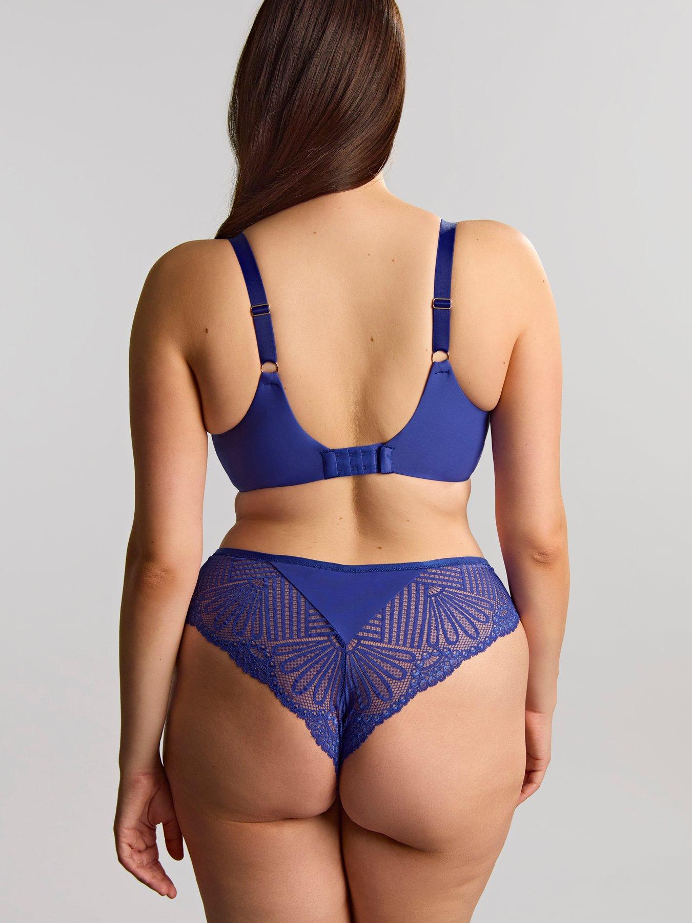 Image 2 of 6 of Sculptresse by Panache Sculptresse Entice Full Cup Indigo Underwired Bra - Indigo