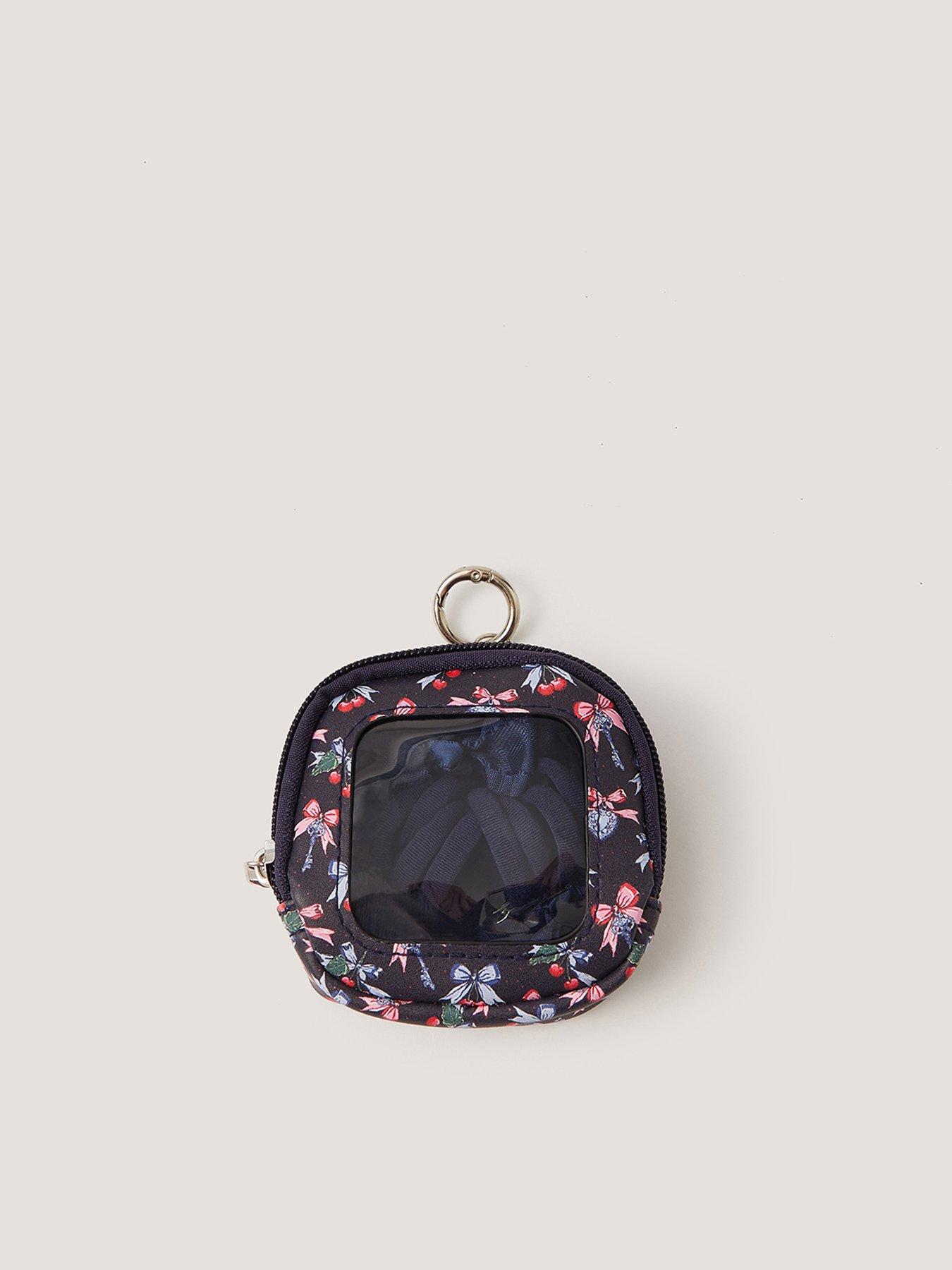 Image 2 of 3 of Monsoon Girls School Hair Set Bag Charm - Navy