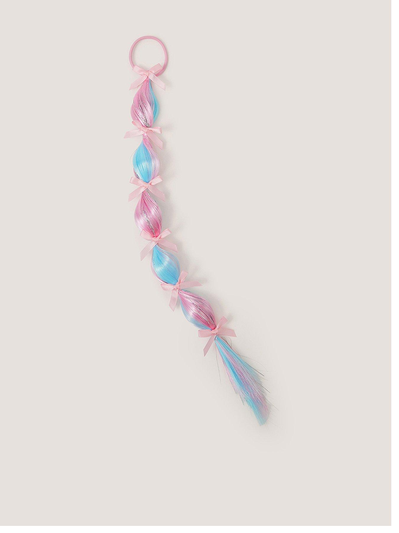 Monsoon Girls Bubble Braid Faux Hair Pony - Multi