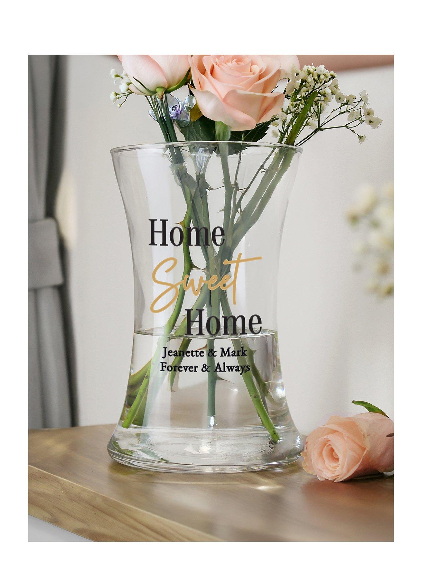 The Personalised Memento Company Personalised Waisted Vase