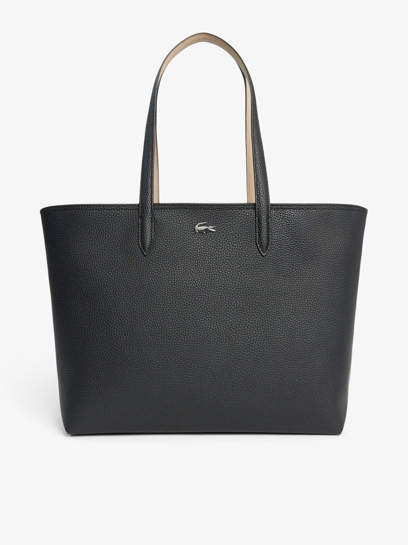 Image 2 of 7 of Lacoste Anna Zipped Tote Bag - Black