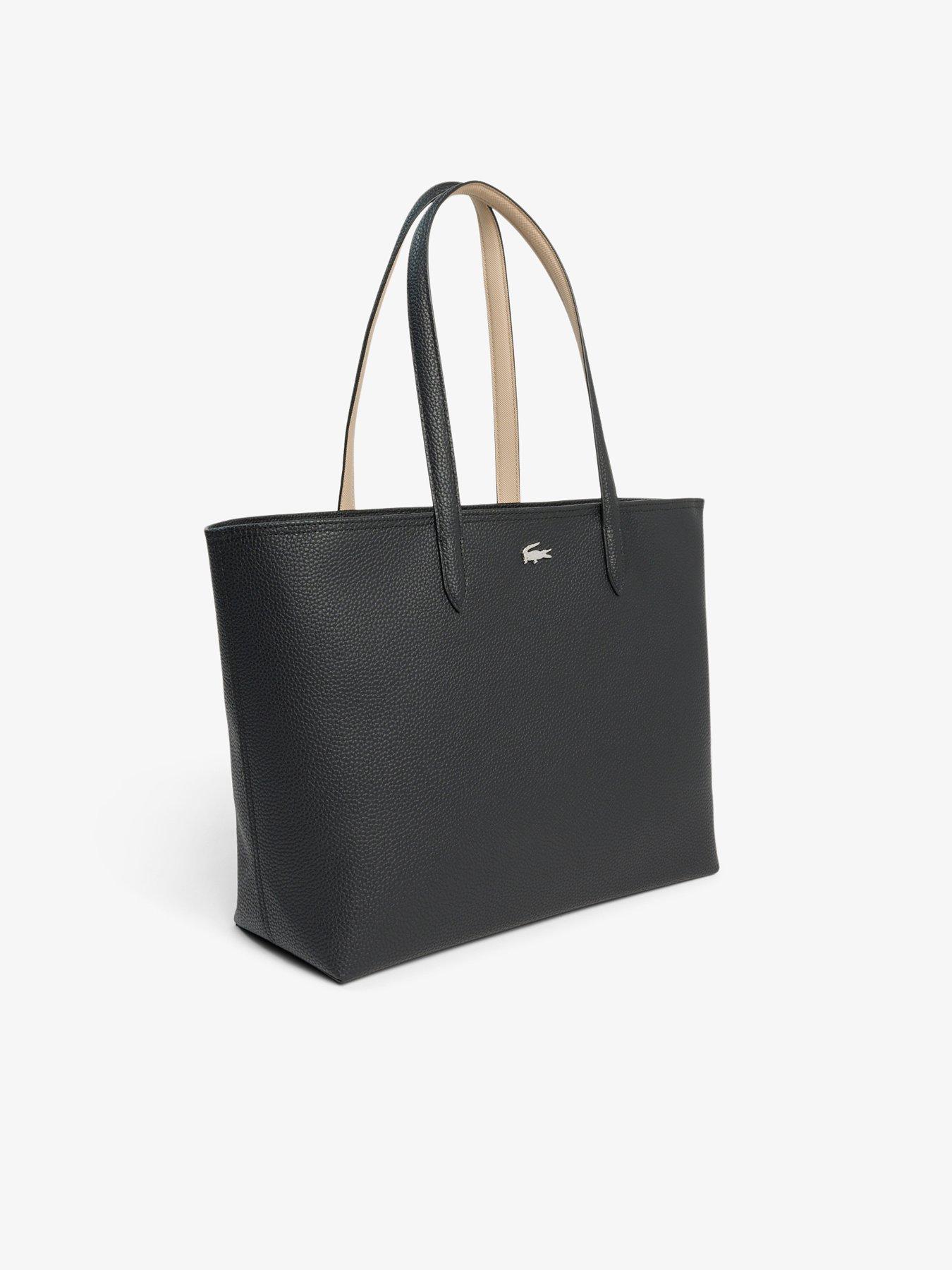 Image 4 of 7 of Lacoste Anna Zipped Tote Bag - Black