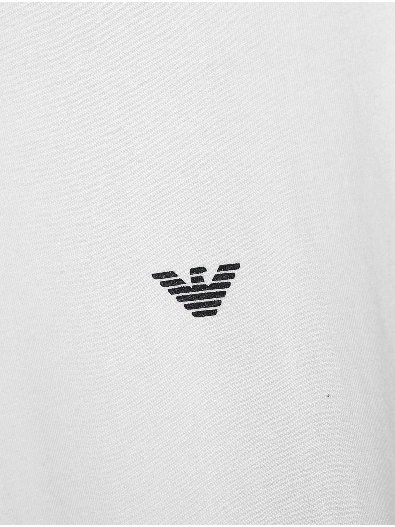 Image 2 of 3 of Emporio Armani Bodywear 2 Pack Crew Neck T-Shirts - Assorted