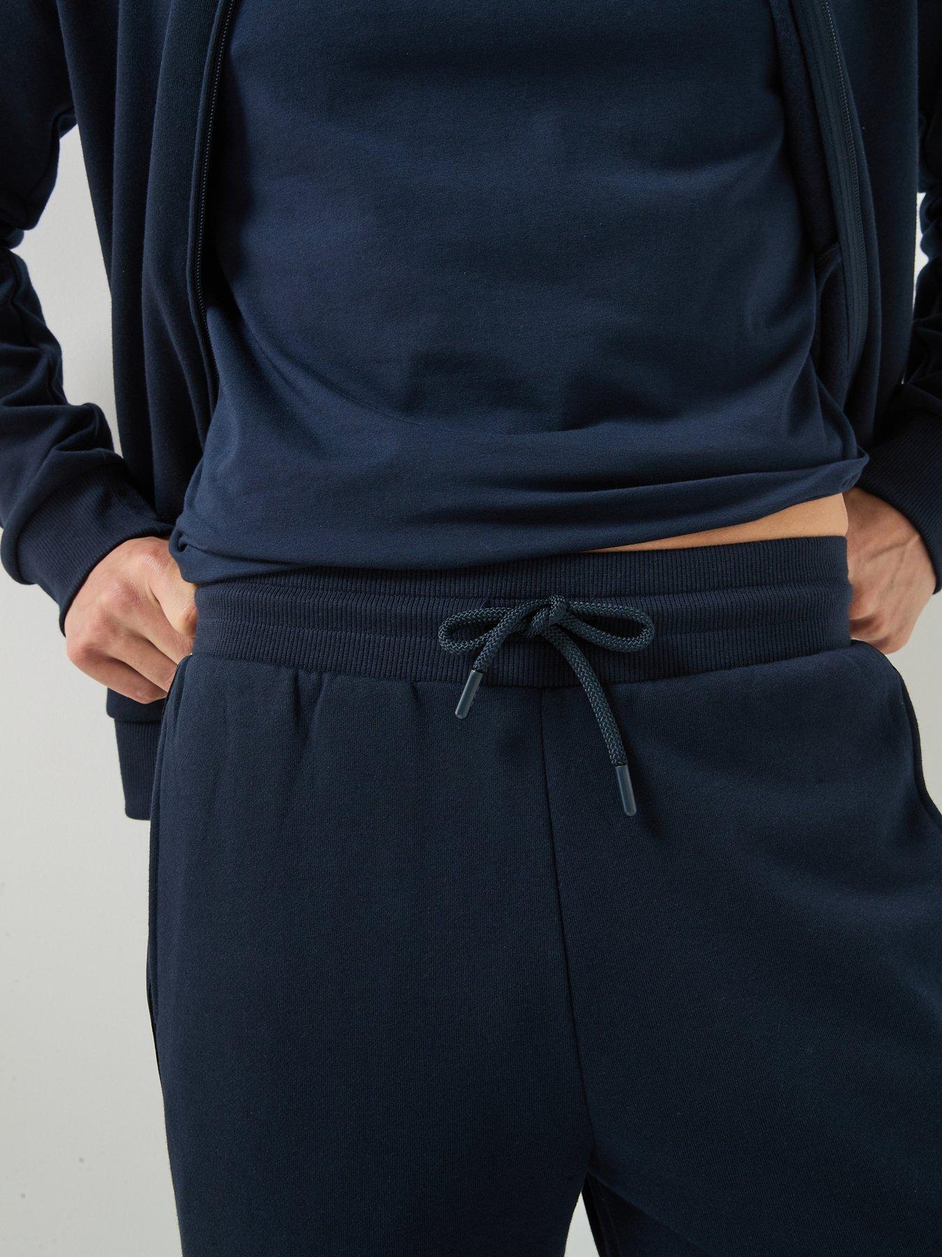 Image 5 of 6 of Emporio Armani Bodywear Terry Full Zip Lounge Sweat Jacket - Navy