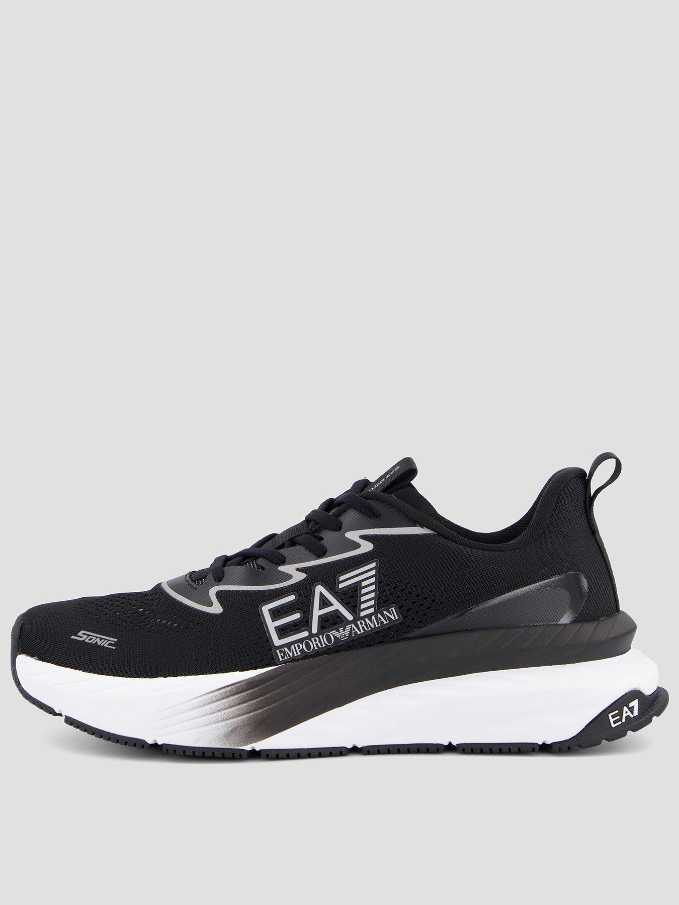 EA7 Emporio Armani Crusher Sonic Mesh 2.0 Trainers - Black