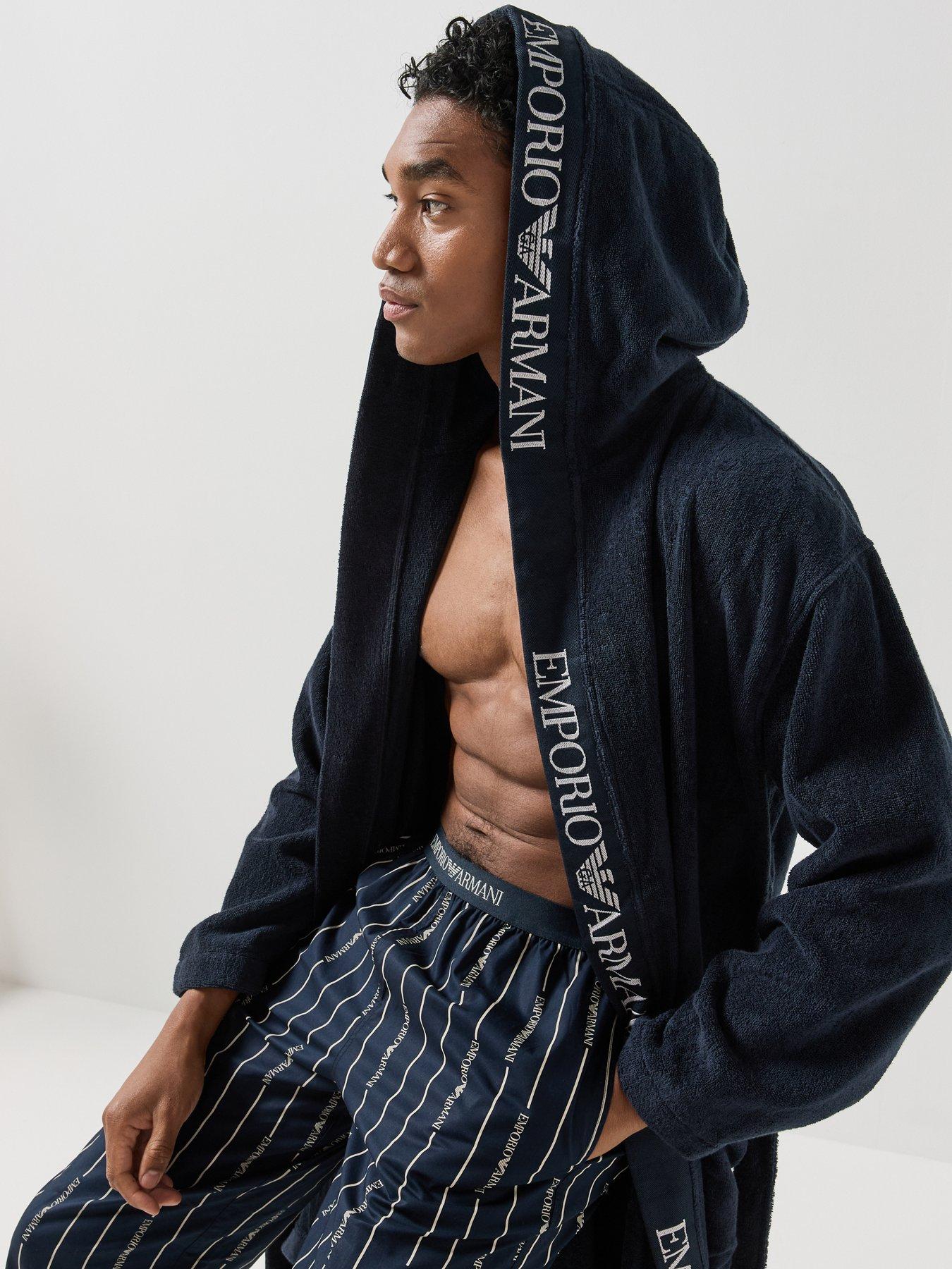 Image 4 of 6 of Emporio Armani Bodywear Lounge Bath Robe
