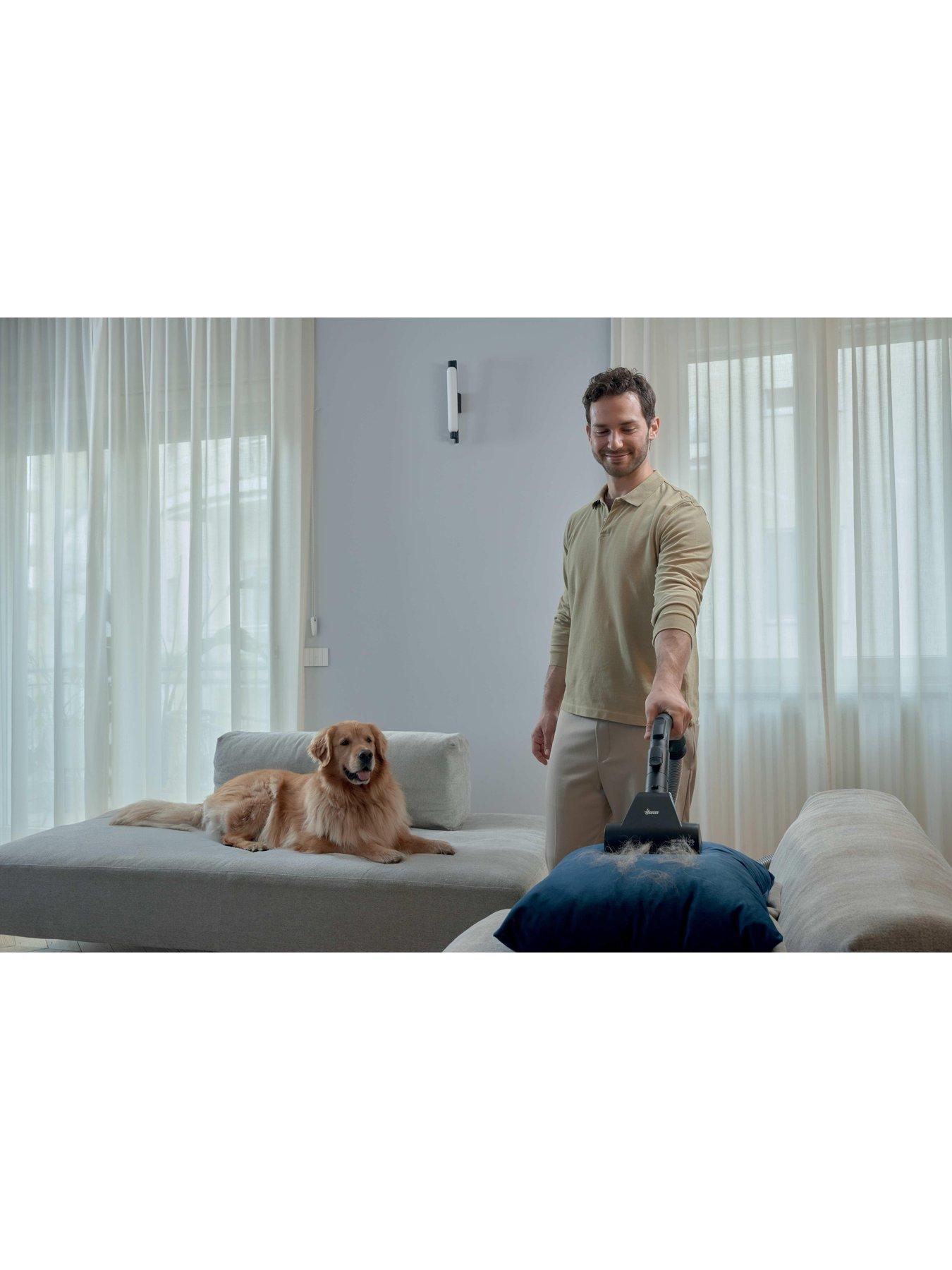 Image 2 of 7 of Haier HP2 Pet Bagless Vacuum Cleaner (HP210P), 850W Motor Ultra Compact Lightweight Cylinder, large 2.5l bin, washable EPA filter,Onboard Accessories