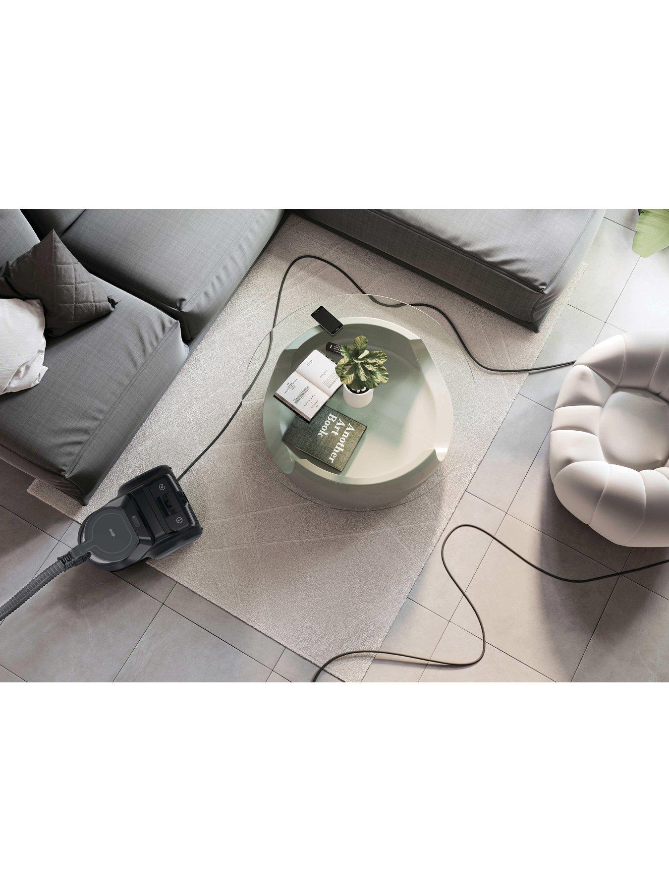 Image 4 of 7 of Haier HP2 Pet Bagless Vacuum Cleaner (HP210P), 850W Motor Ultra Compact Lightweight Cylinder, large 2.5l bin, washable EPA filter,Onboard Accessories