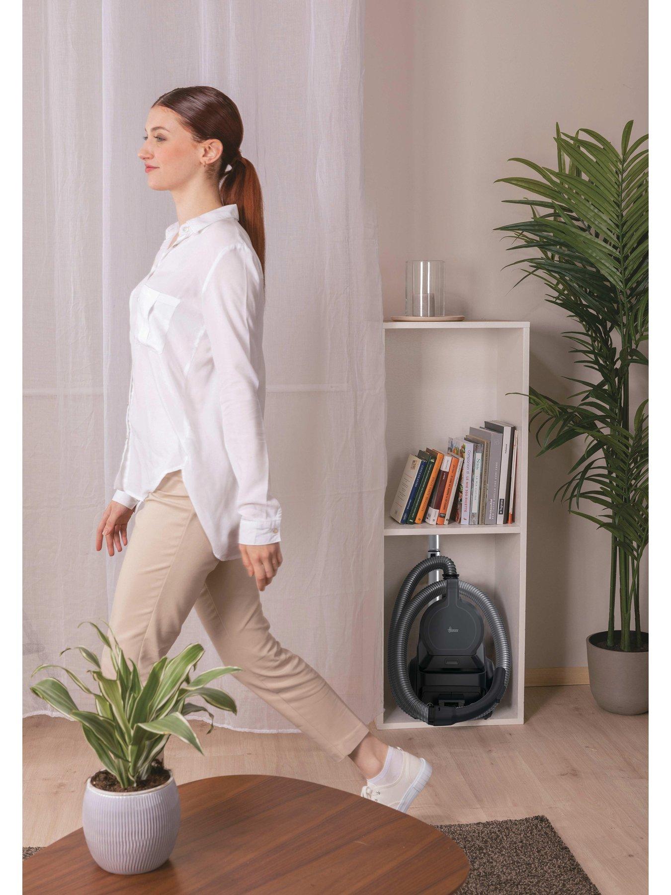 Image 7 of 7 of Haier HP2 Pet Bagless Vacuum Cleaner (HP210P), 850W Motor Ultra Compact Lightweight Cylinder, large 2.5l bin, washable EPA filter,Onboard Accessories