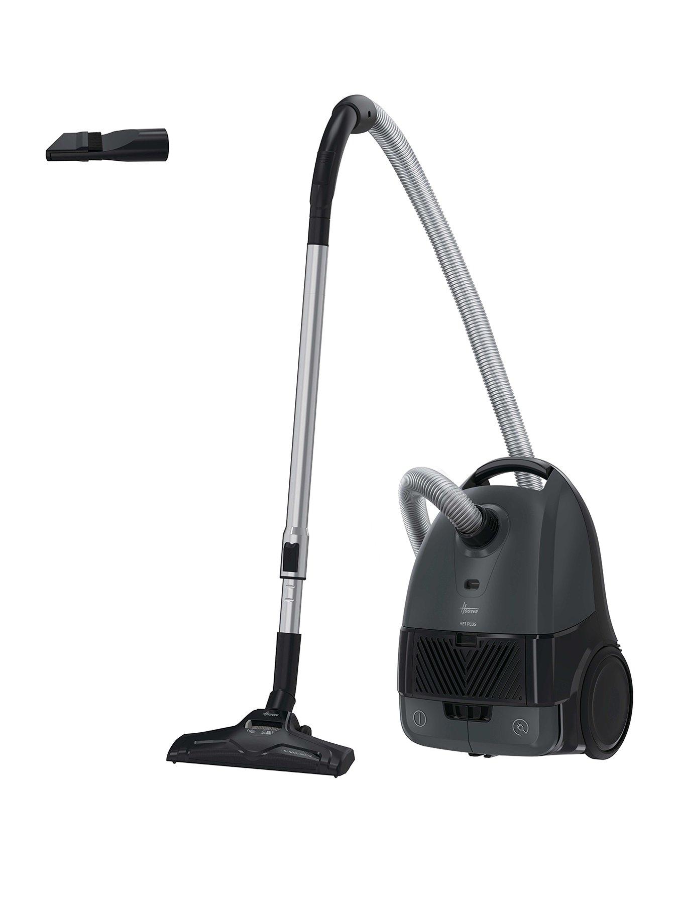 Image 1 of 7 of Haier HE1+ Bagged Vacuum Cleaner (HE1P00HM), 850W Compact Powerful Cylinder, large 3l bin, EPA filter, Hard Floors &amp; Carpets, 2-in-1 tool
