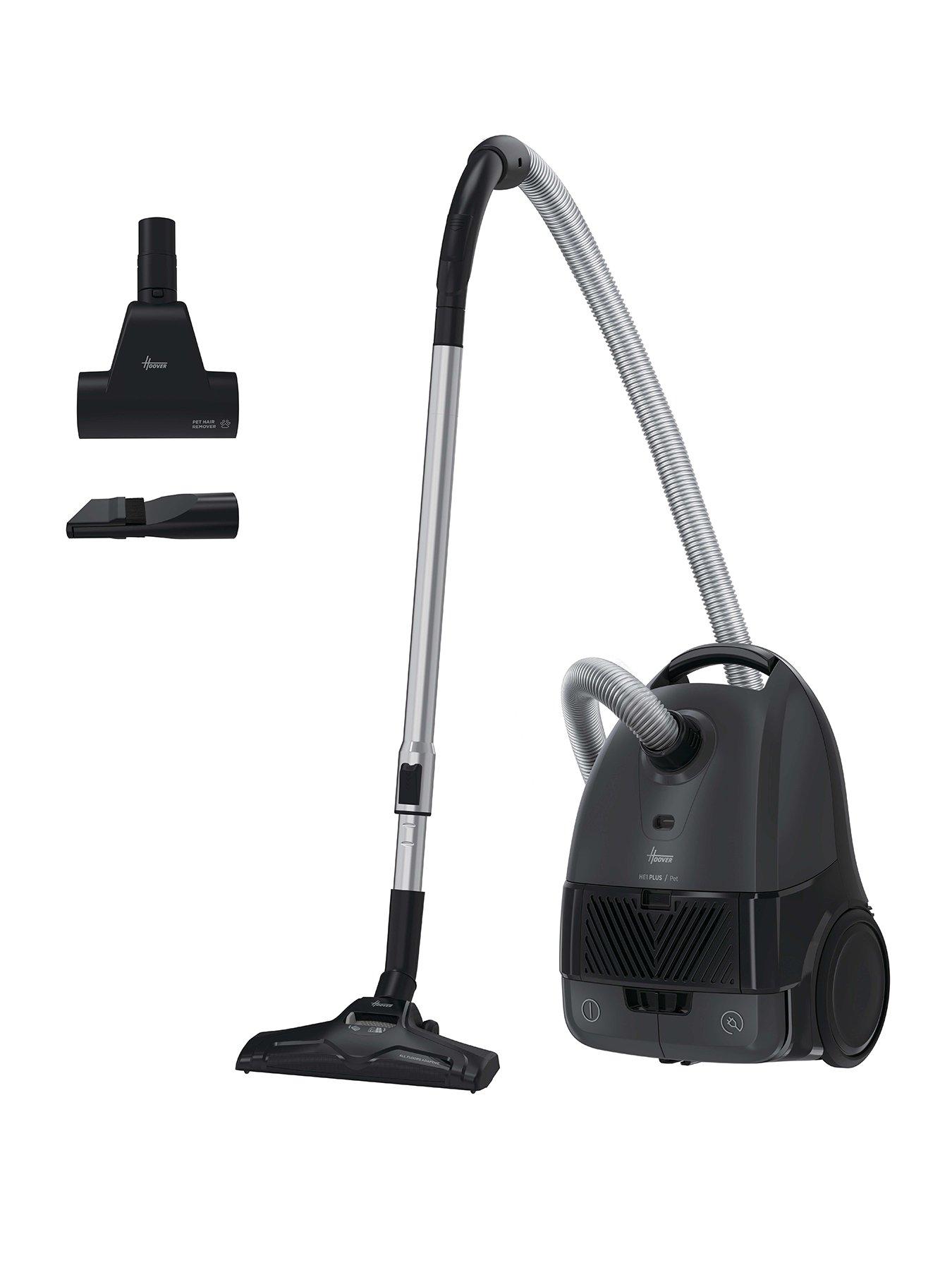 Image 1 of 7 of Haier HE1+ Pet Bagged Vacuum Cleaner (HE1P20PET), 850W Compact Powerful Cylinder, large 3l bin, EPA filter, Hard Floors &amp; Carpets, 2-in-1 tool