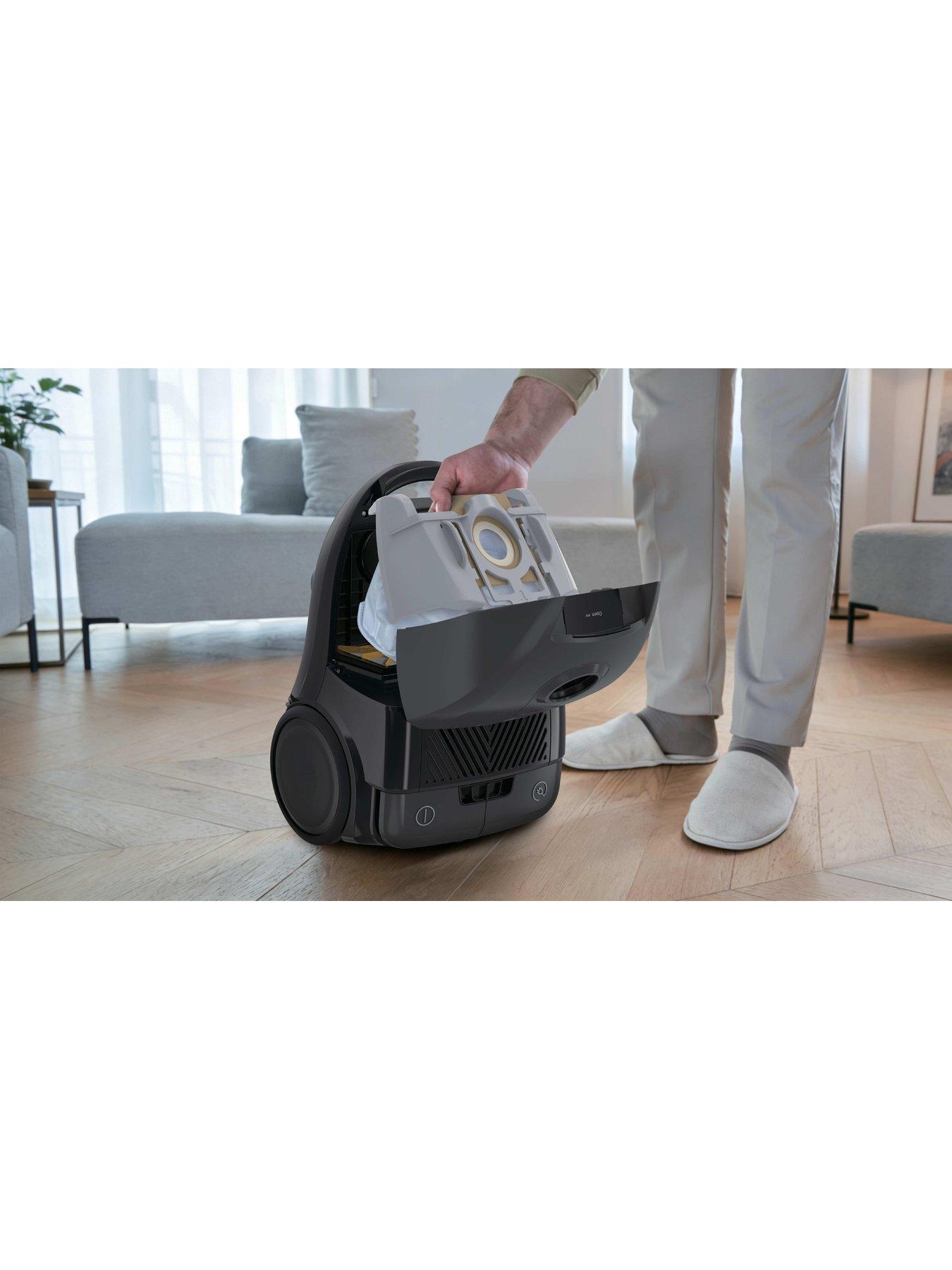 Image 3 of 7 of Haier HE1+ Pet Bagged Vacuum Cleaner (HE1P20PET), 850W Compact Powerful Cylinder, large 3l bin, EPA filter, Hard Floors &amp; Carpets, 2-in-1 tool