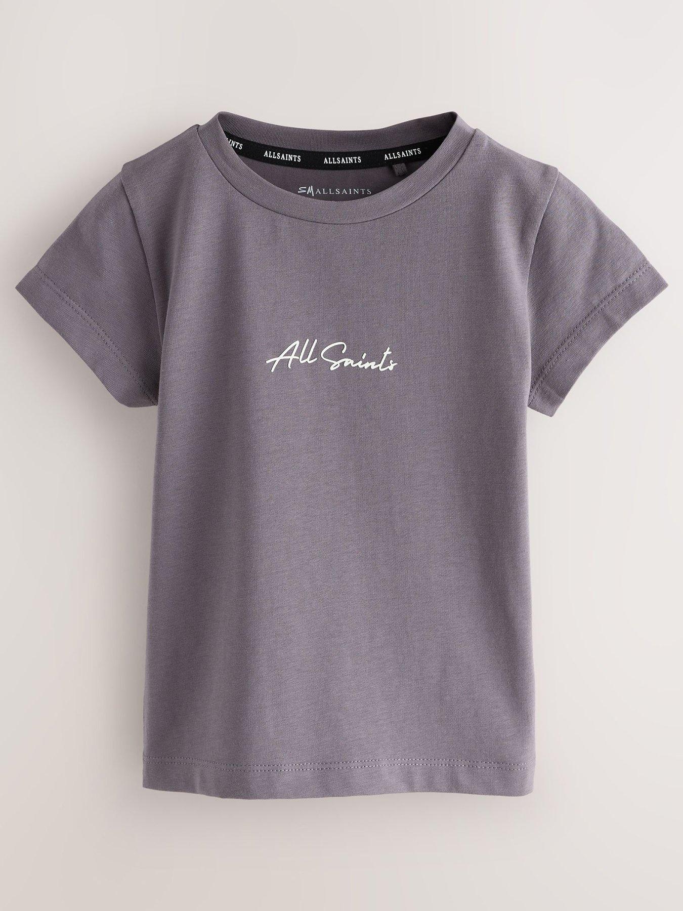 Image 3 of 6 of smALLSAINTS Older Girls 3 Pack Short Sleeve Logo T-shirts - Multi