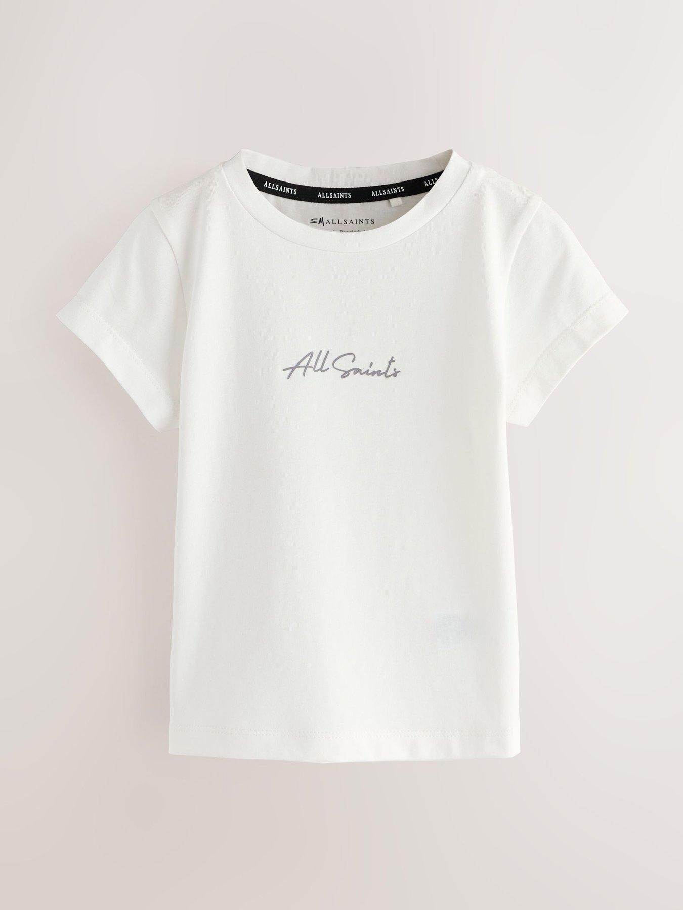 Image 5 of 6 of smALLSAINTS Older Girls 3 Pack Short Sleeve Logo T-shirts - Multi