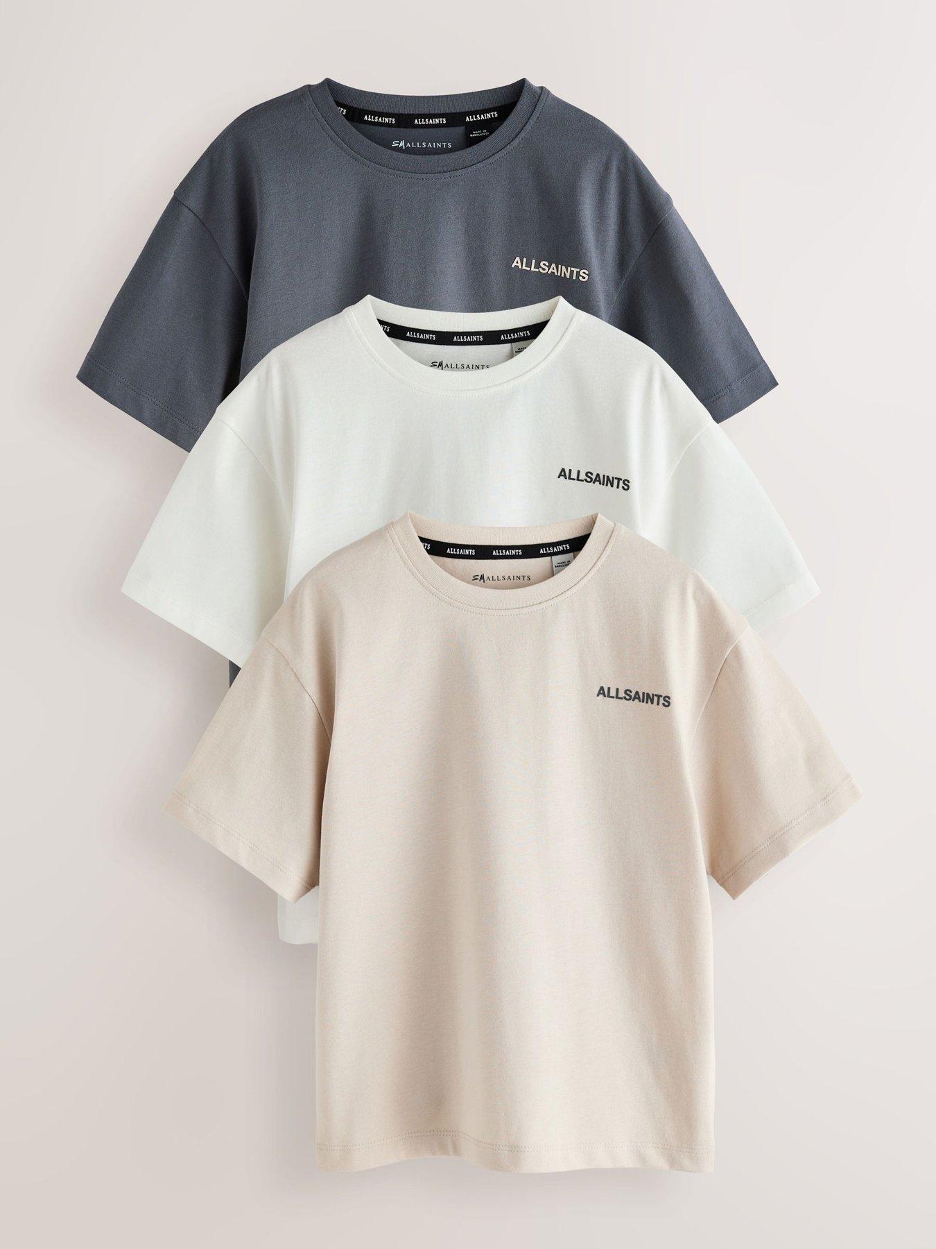 Image 1 of 7 of smALLSAINTS Boys 3 Pack Short Sleeve Tshirts - Multi