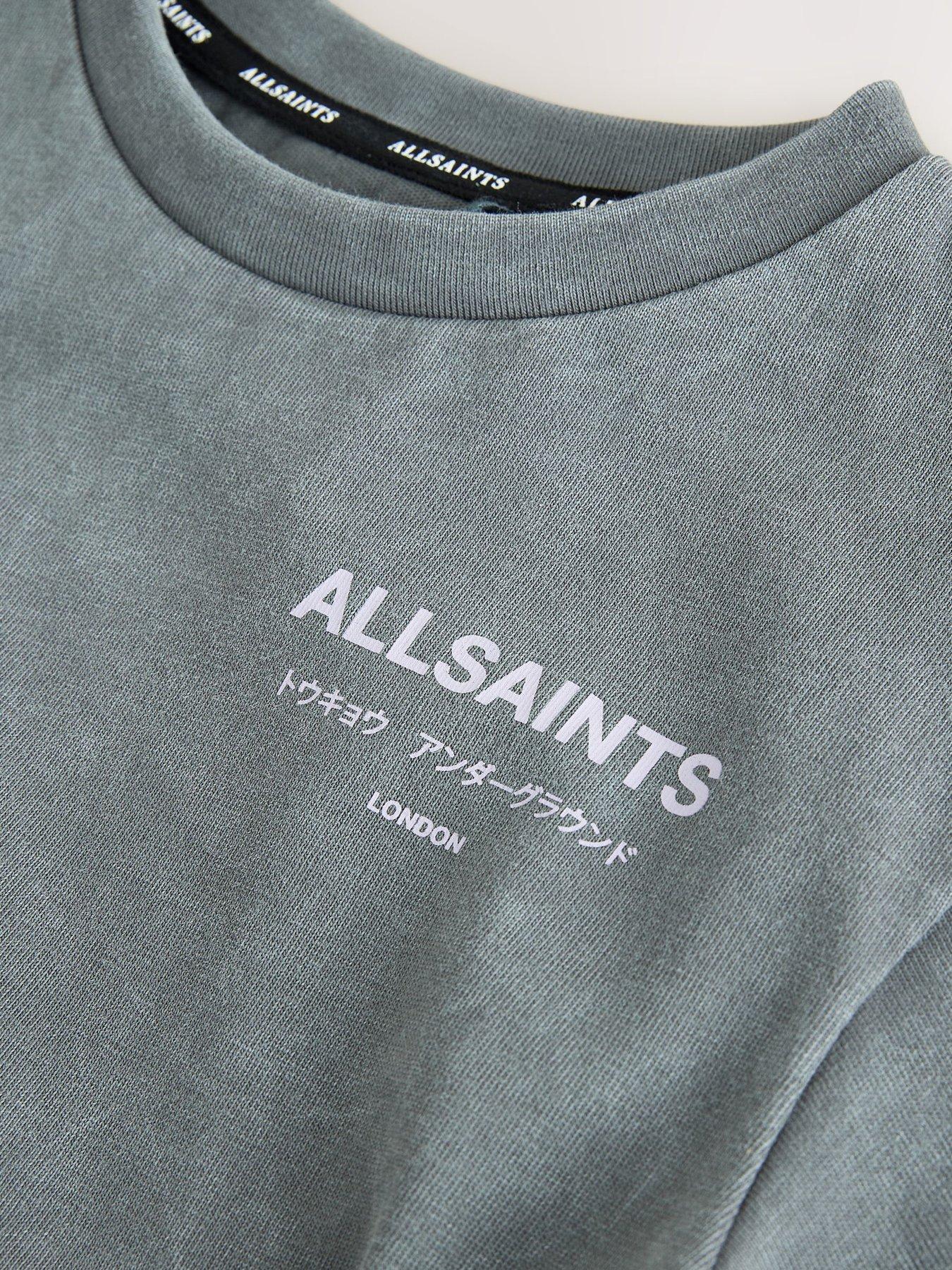 Image 6 of 7 of smALLSAINTS Younger Boys Underground Washed Short Sleeve T-shirt - Grey