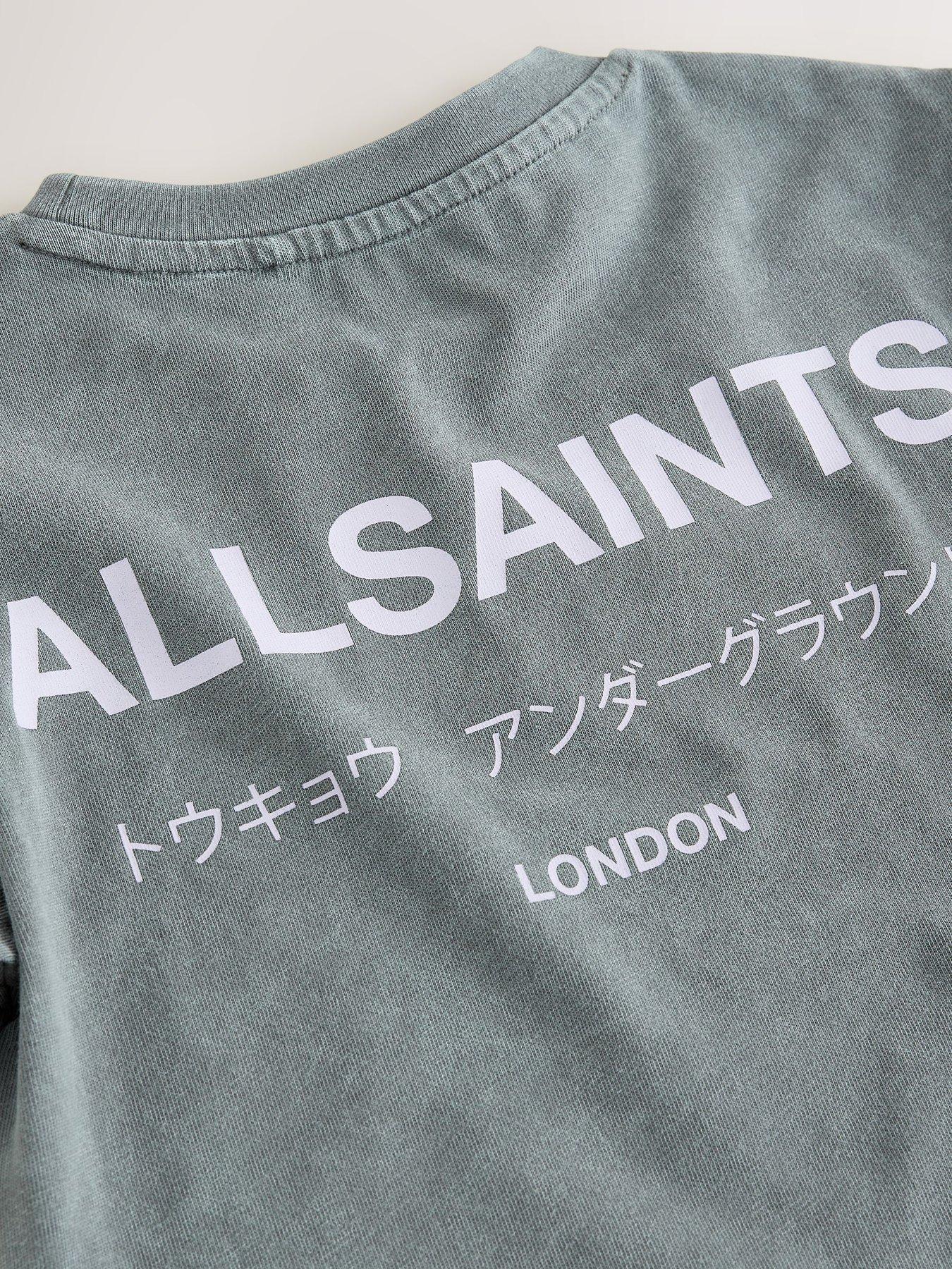 Image 7 of 7 of smALLSAINTS Younger Boys Underground Washed Short Sleeve T-shirt - Grey