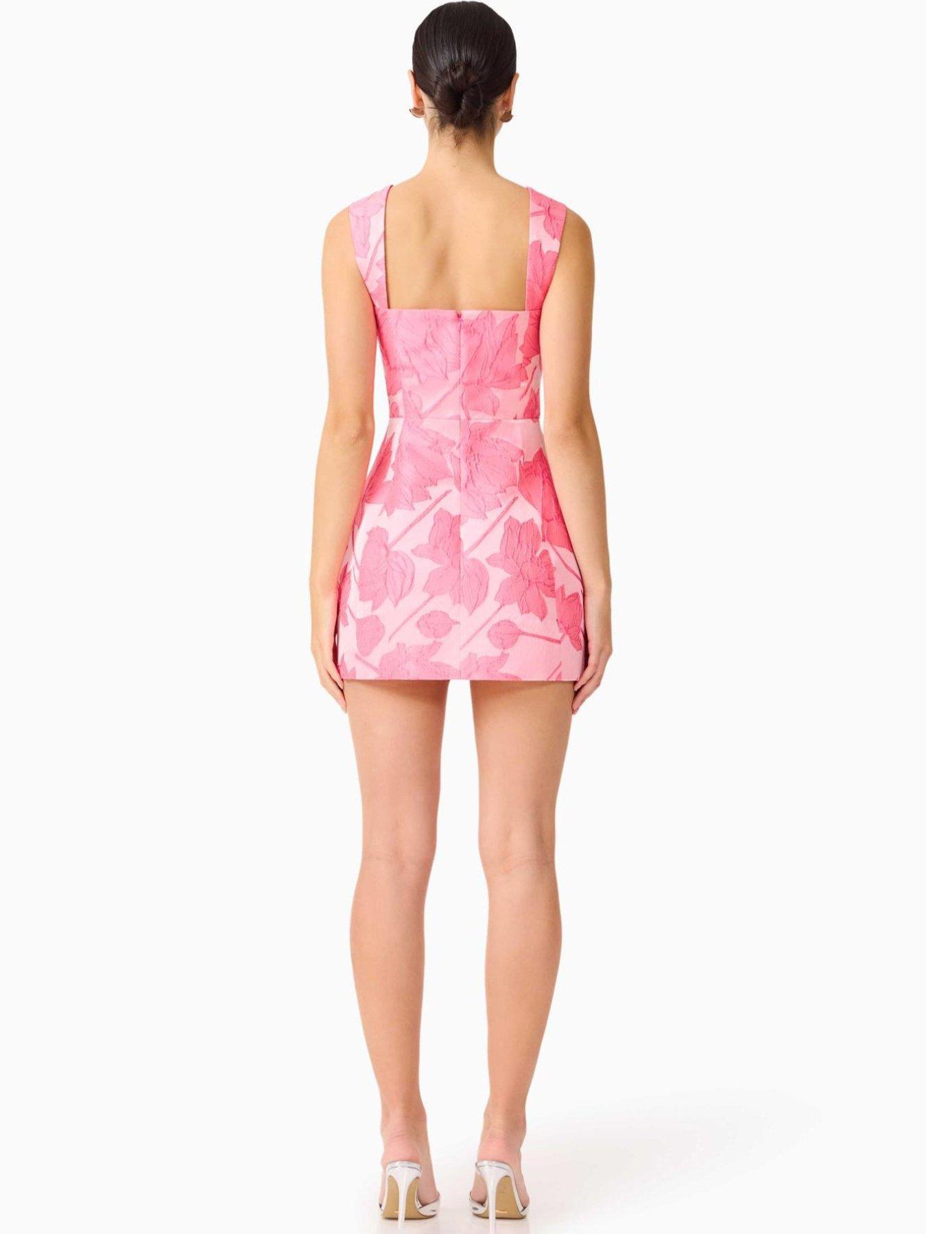 Image 2 of 6 of Elliatt Dionne Tulip Mini Dress - Pink