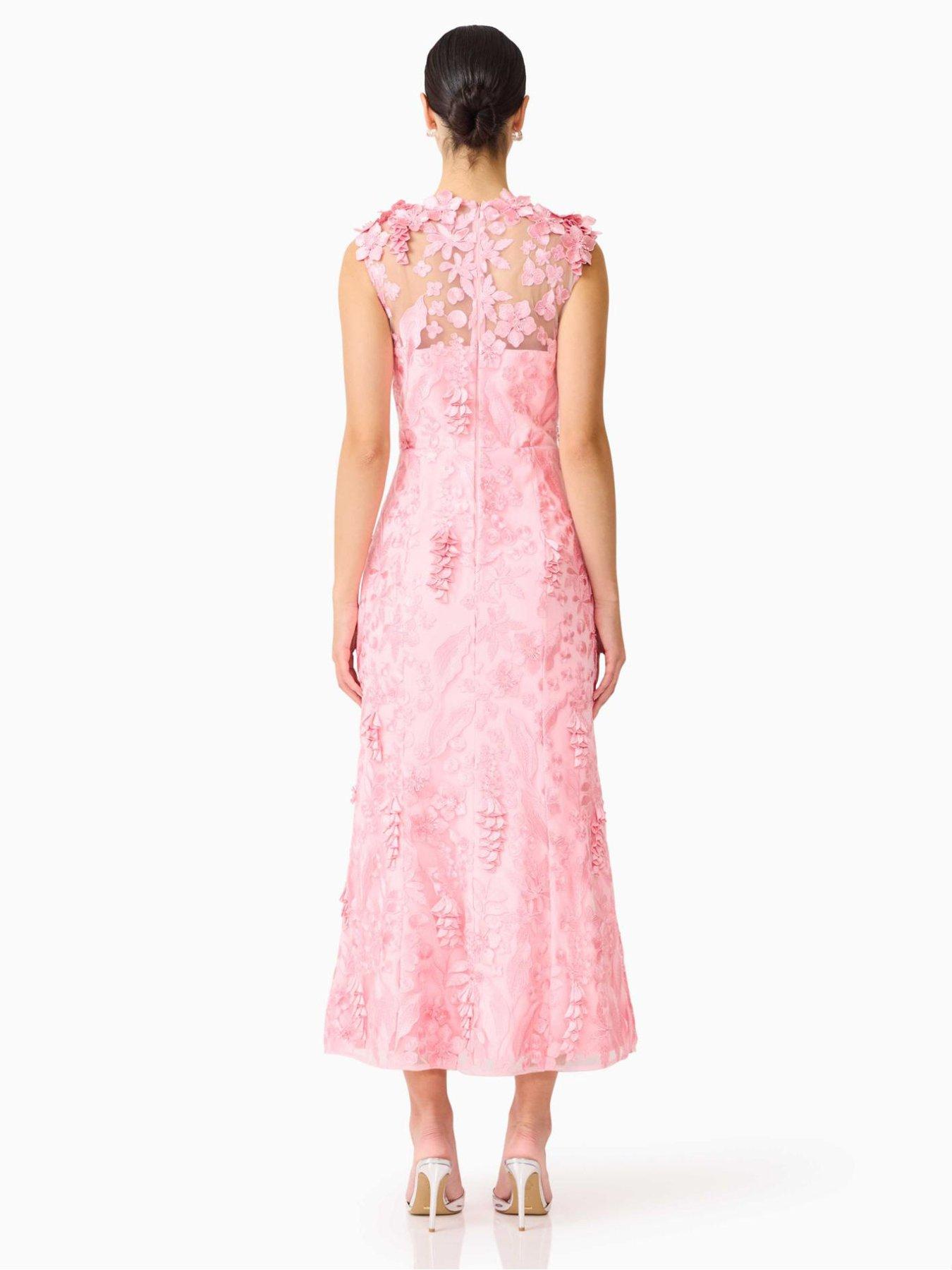 Image 2 of 7 of Elliatt Monique High Neck Gown - Pink