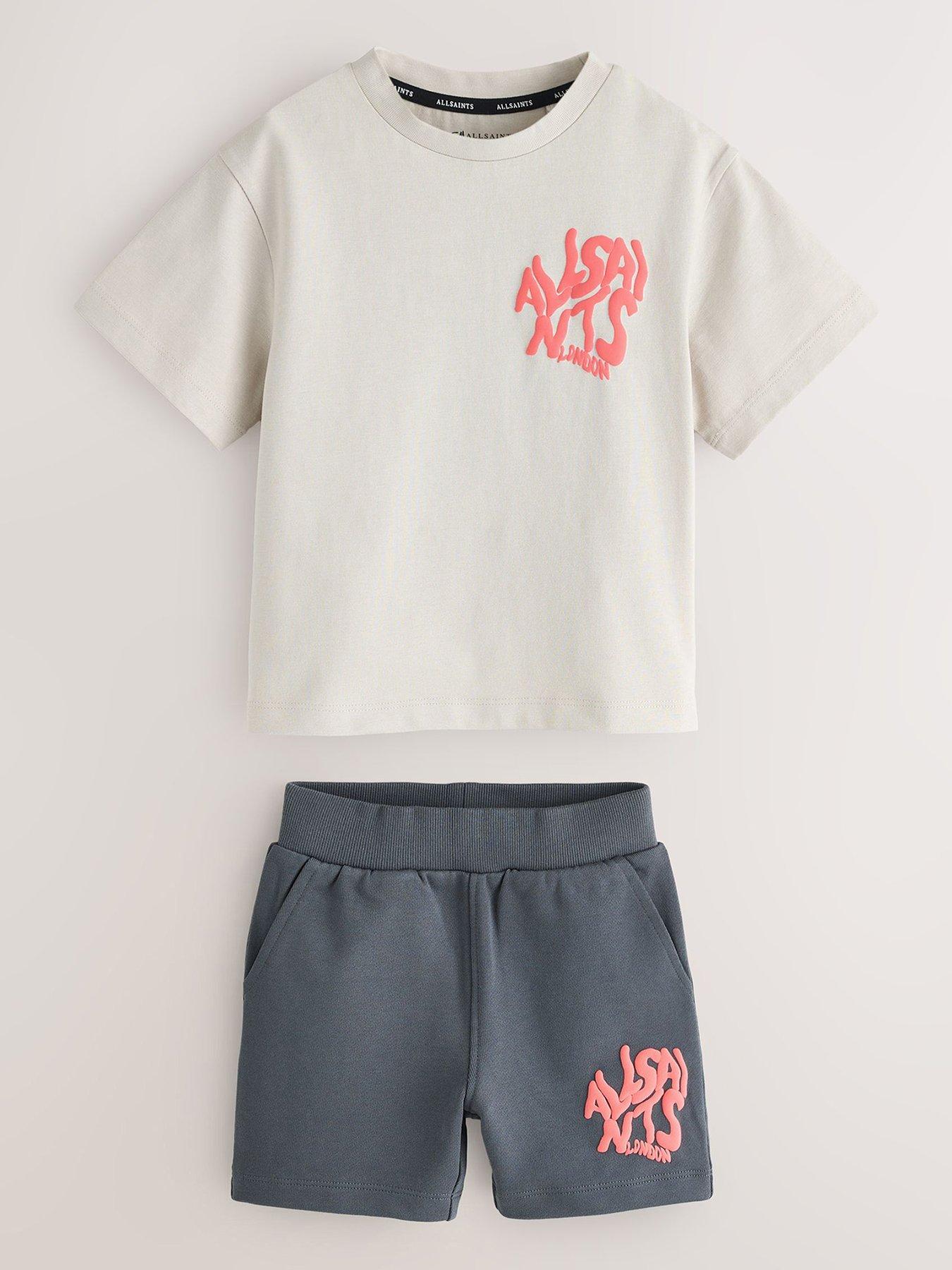 Image 2 of 7 of smALLSAINTS Younger Boys Orlando T-shirt &amp; Shorts Set - Multi
