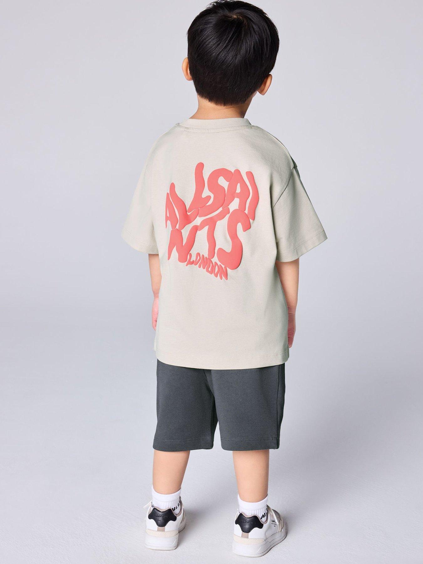 Image 3 of 7 of smALLSAINTS Younger Boys Orlando T-shirt &amp; Shorts Set - Multi