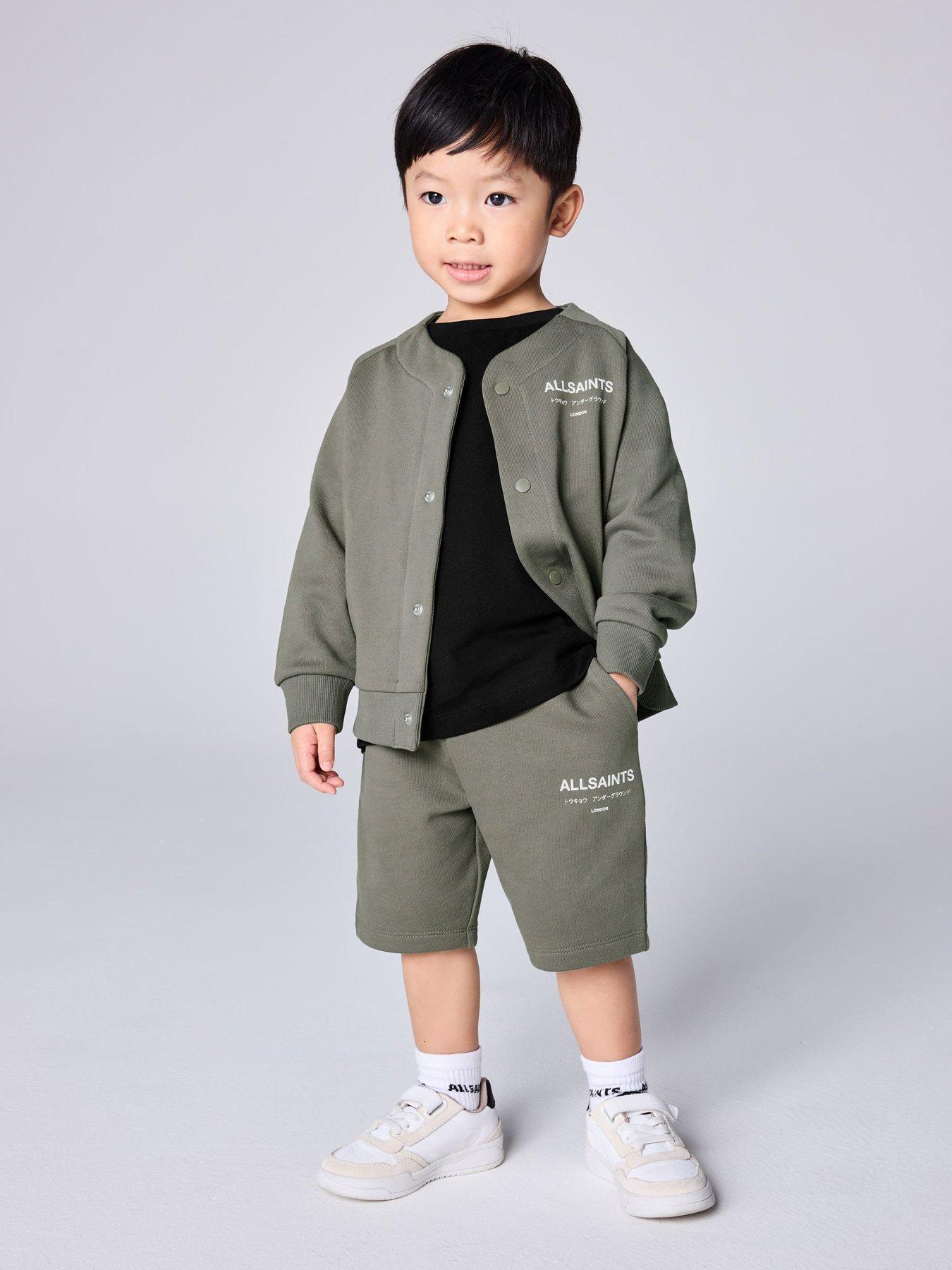 smALLSAINTS Jacket Top and Shorts 3 Set - Green