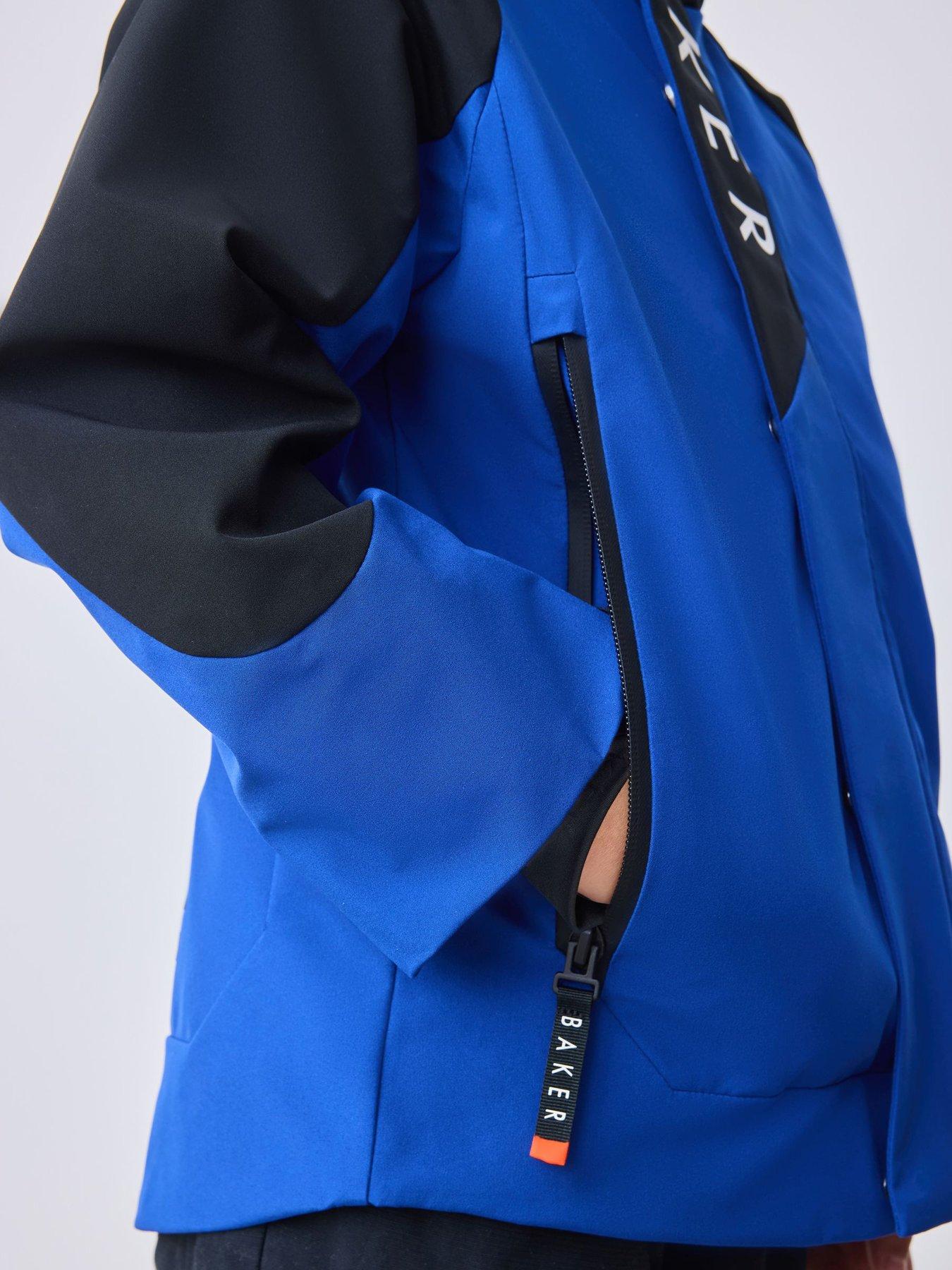 Image 5 of 7 of Ted Baker Boys Coloublock Lightweight Jacket - Blue