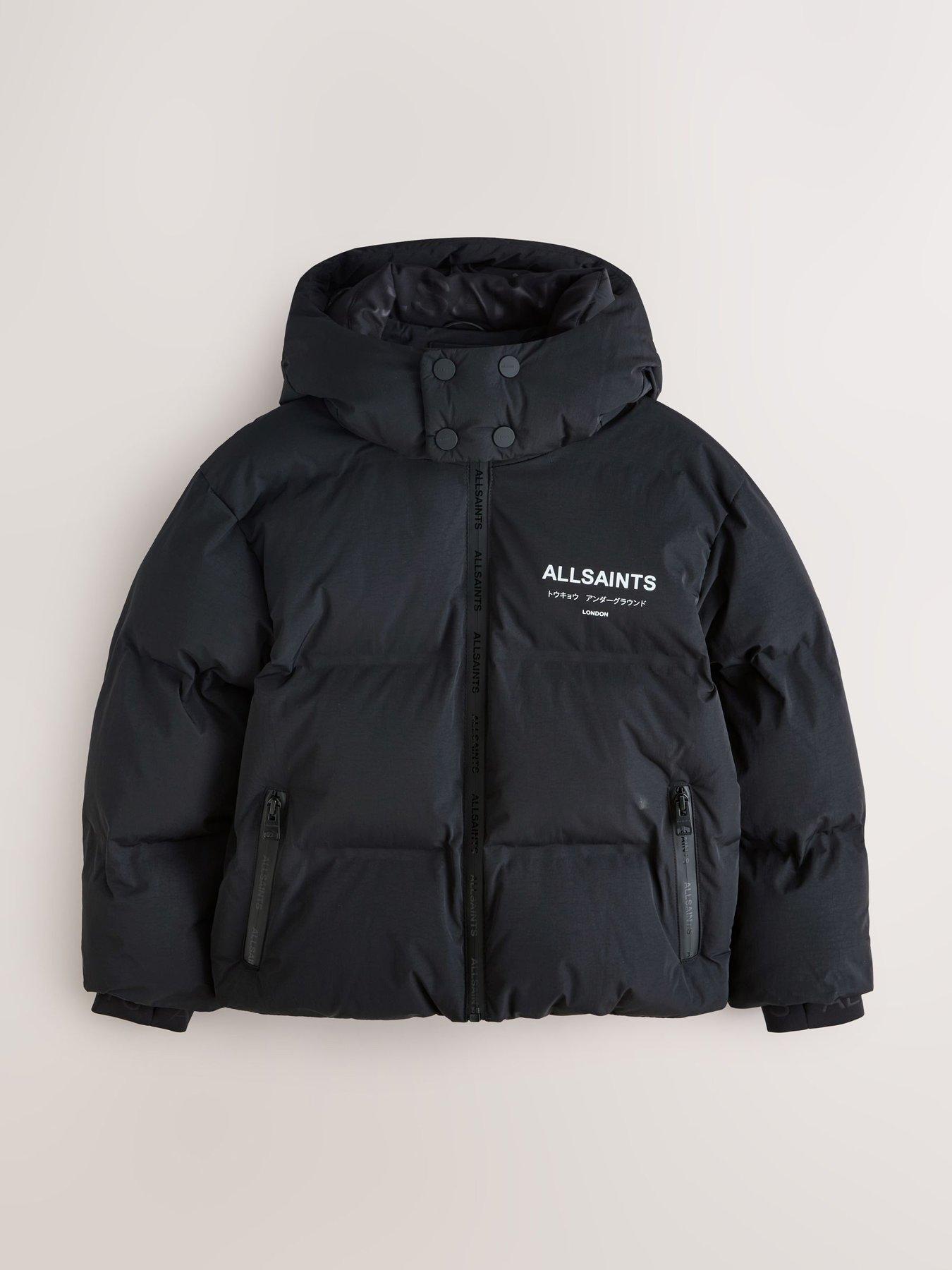 Image 5 of 7 of smALLSAINTS Girls Underground Short Padded Coat - Black